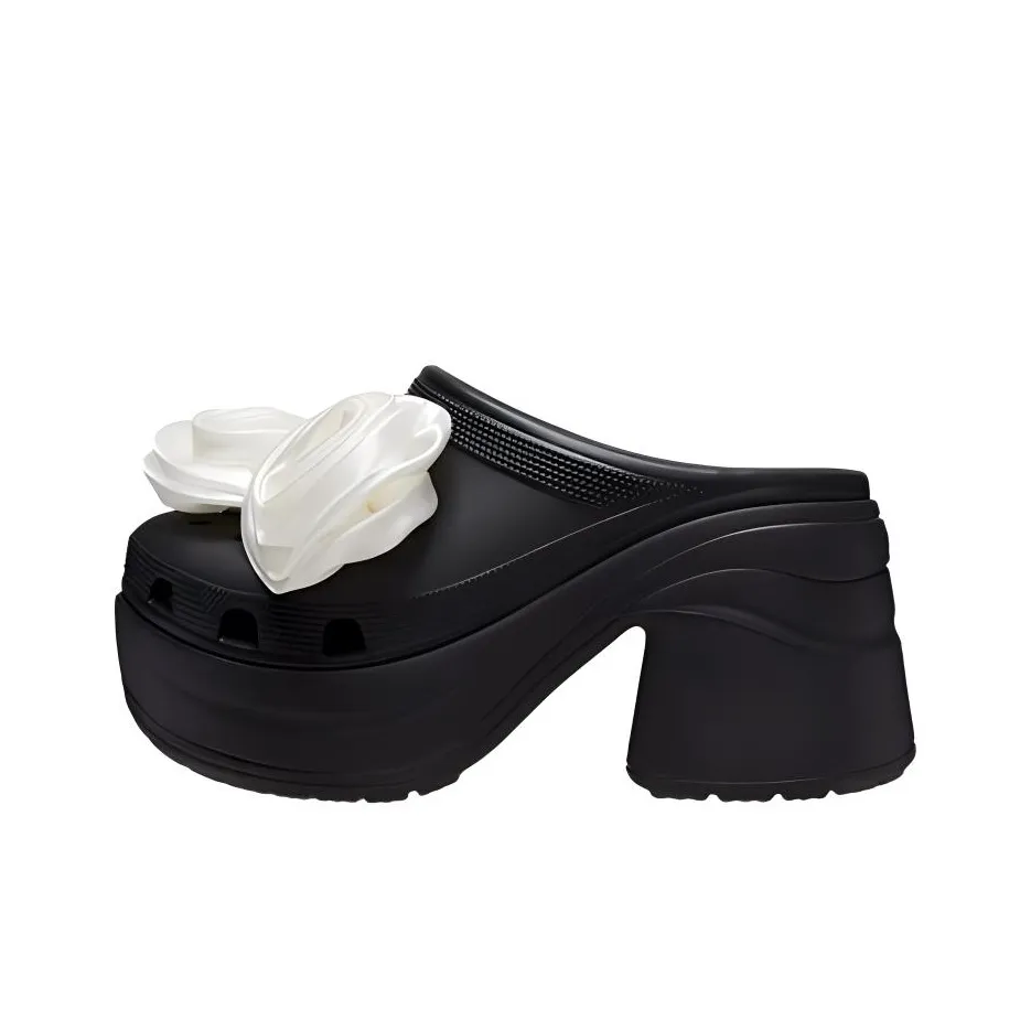 Crocs Siren Clog Без специальных функций Закрытые тапочки Унисекс Черный