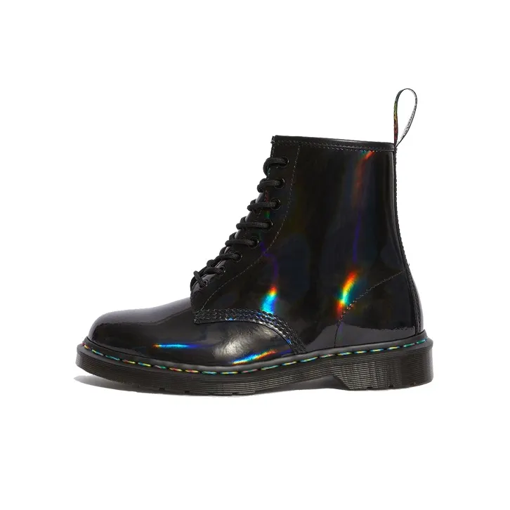 Dr.Martens 1460 Короткие Армейские Ботинки Унисекс Лазер Черный