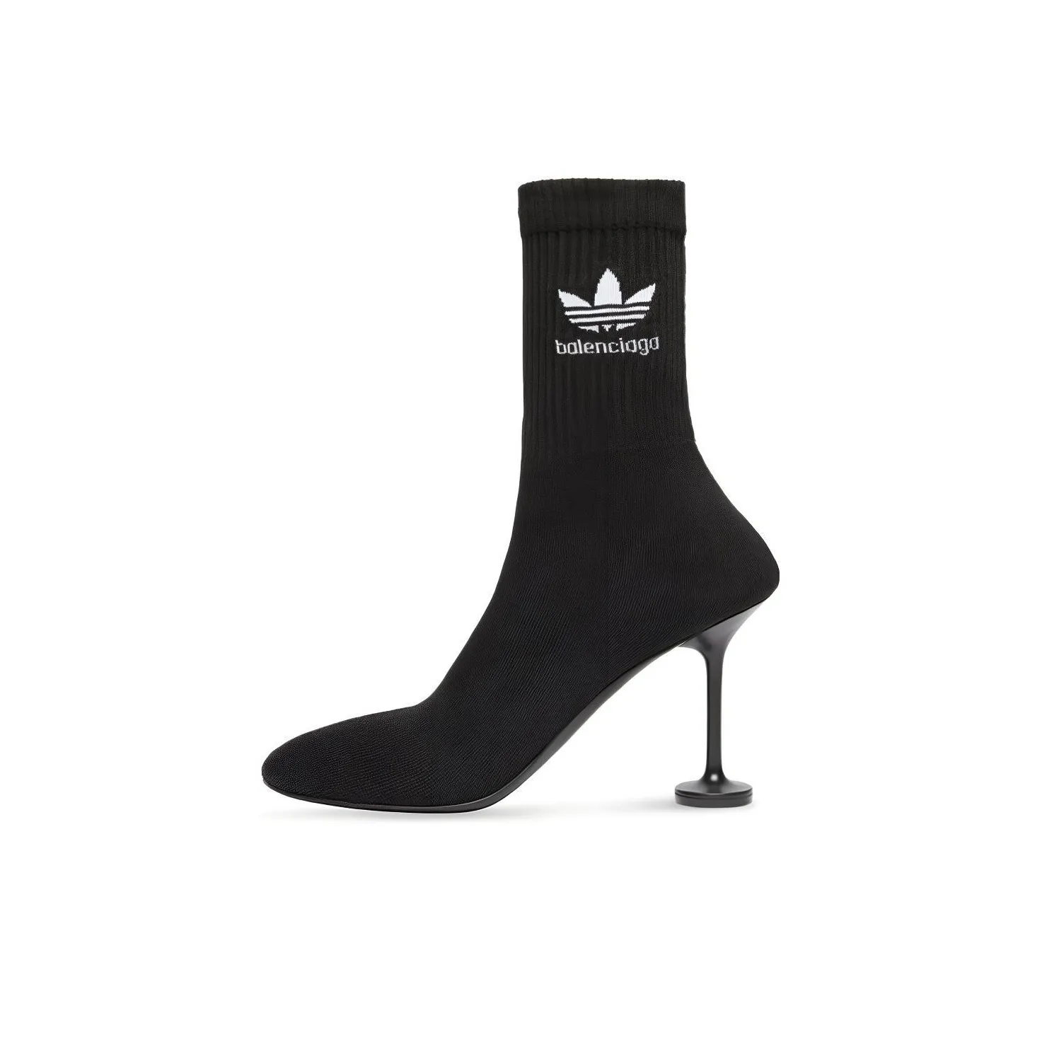 Adidas Originals x Balenciaga Ткань Ботильоны 9 см Женские Черные