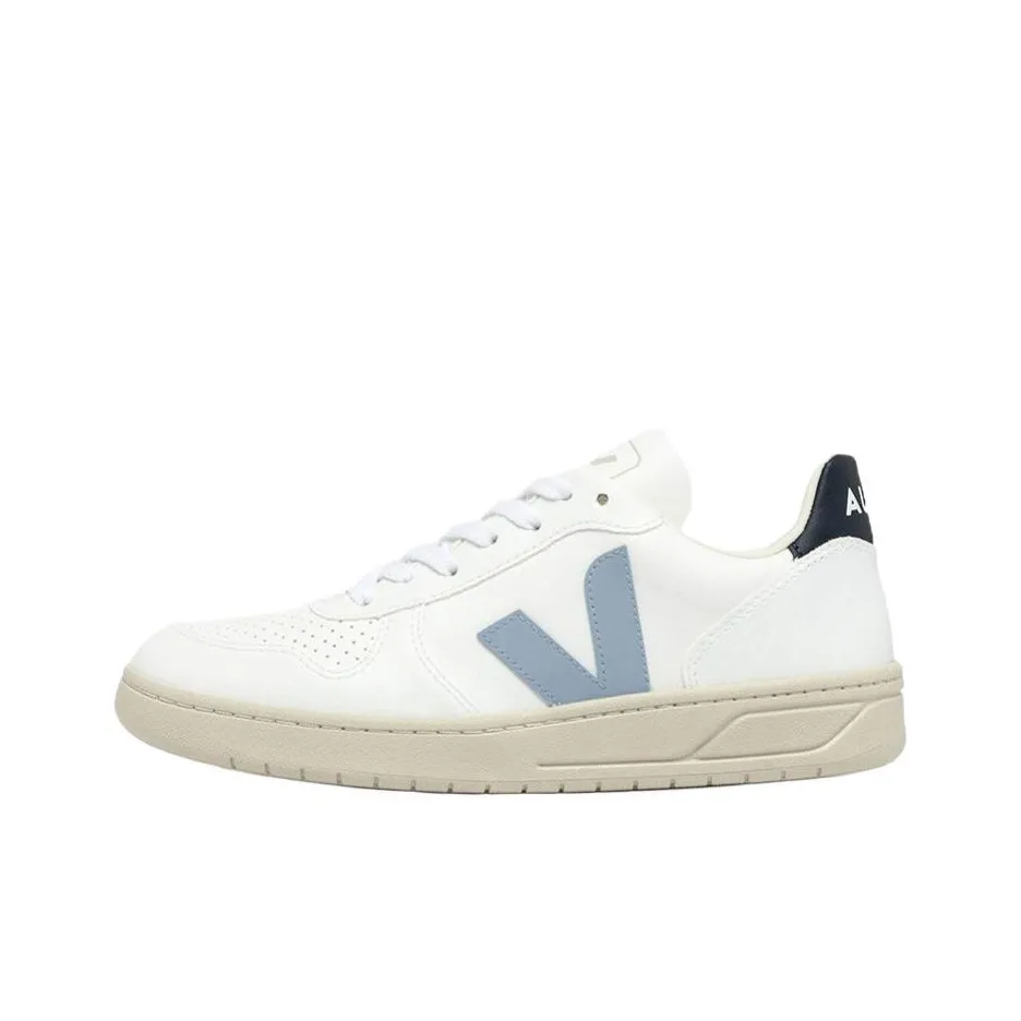 VEJA V 10 PU (полиуретан) Стильная обувь для скейтбординга Мужская Белый Синий