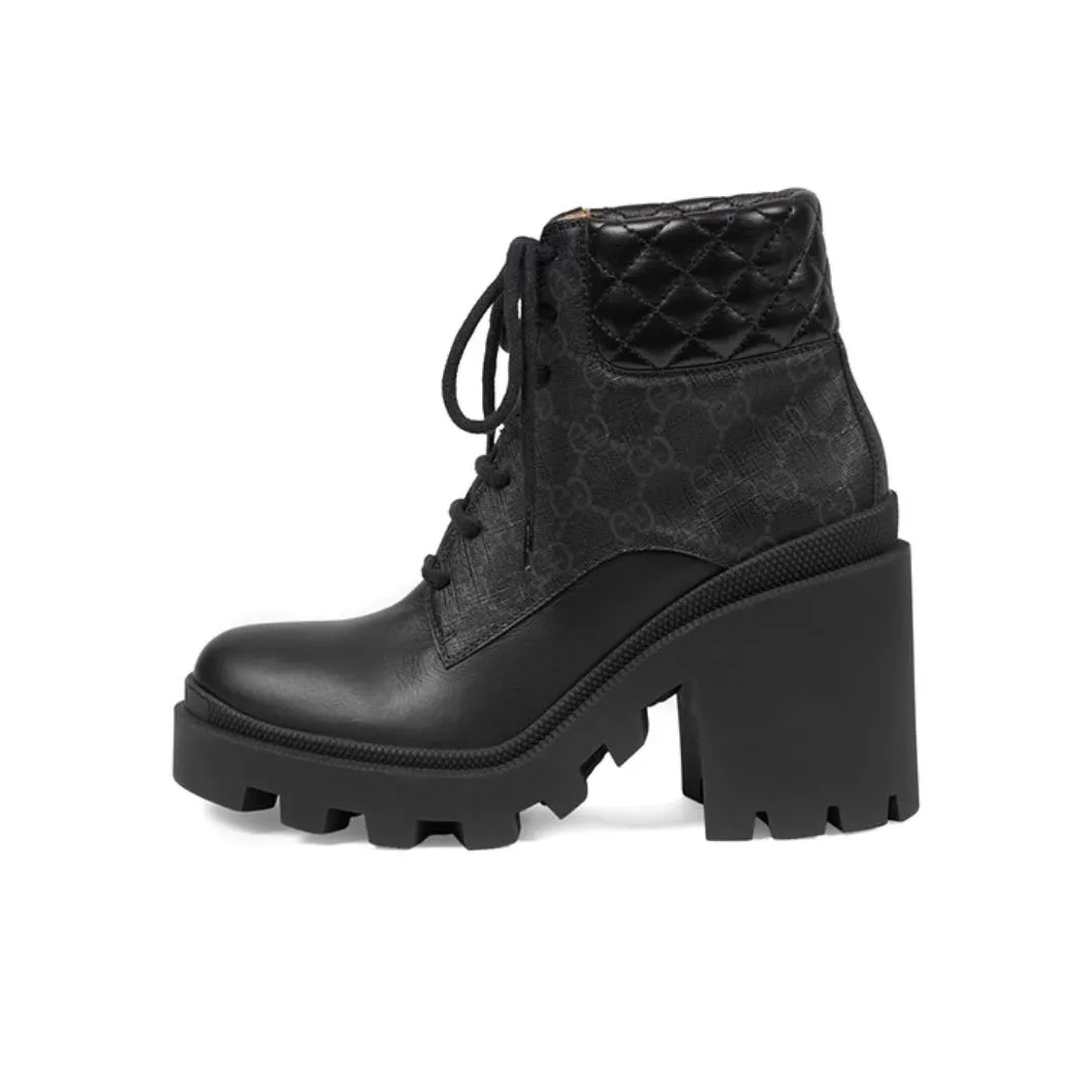 GUCCI Ботильоны 9 см Женские Черные