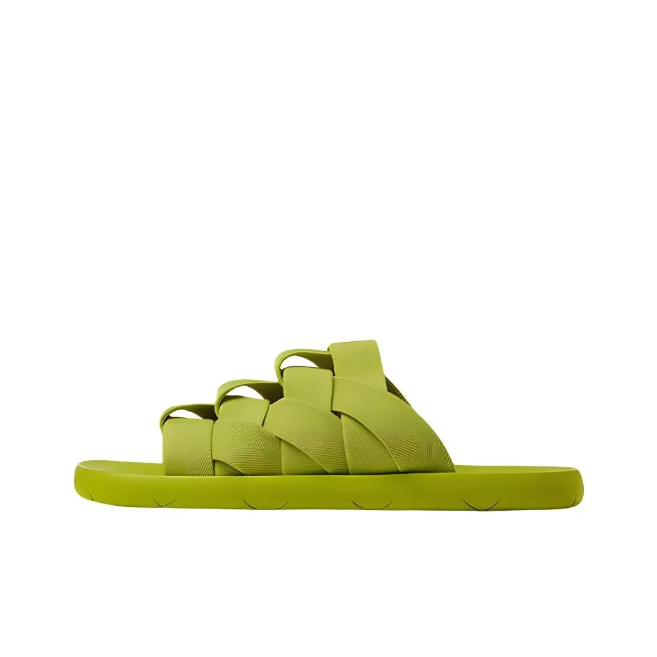 Bottega Veneta Plat Стильные Сандалии Мужские Зеленые