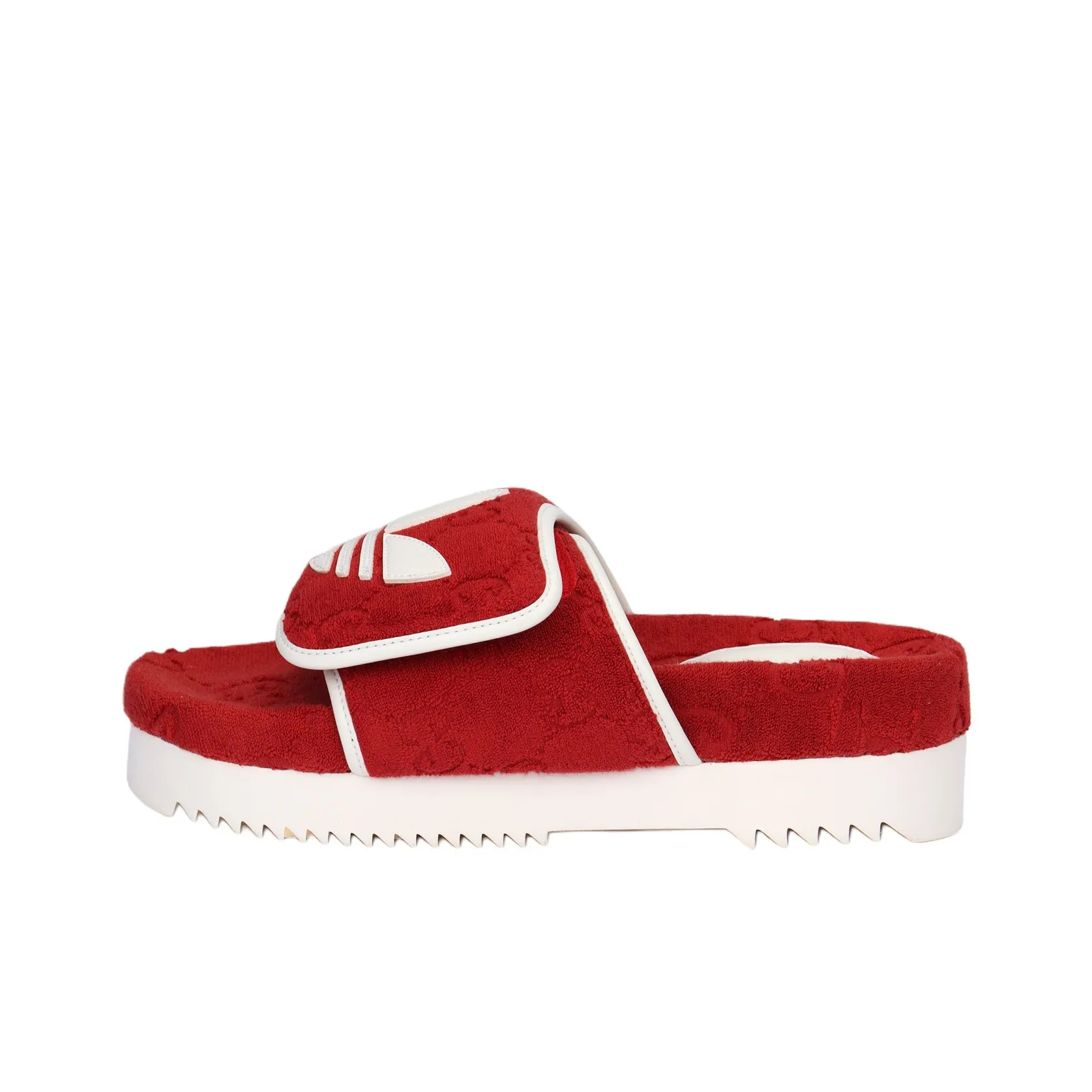 Adidas Originals x GUCCI Стильные Сандалии Мужские Красные