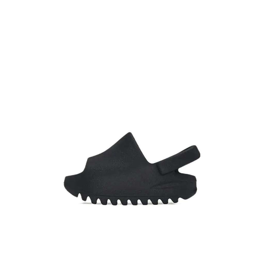 Adidas Originals Yeezy Slide Черный агат 'Оникс' Противоскользящая Анти KICK Низкий Верх Обувь для малышей