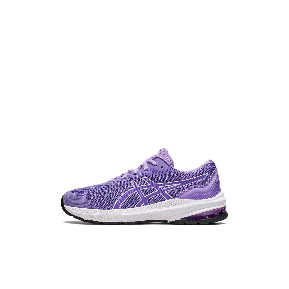 Asics GT 1000 11 Дышащий Отскок Поддержка Детская Беговая Обувь Фиолетовая Детская