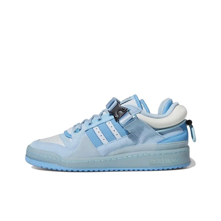 Bad Bunny X X Adidas Originals FORUM Low J Bad Bunny Low Топ Скейтборд Кроссовки Ледяной Синий