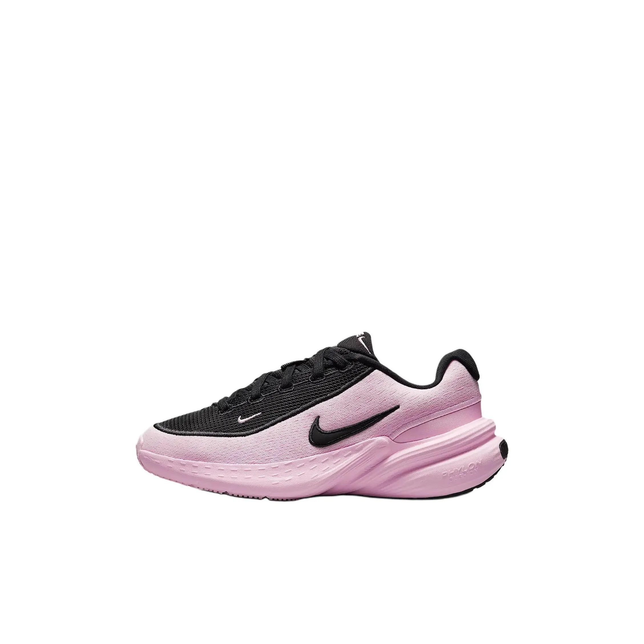 Nike Uplift SC Ткань Низкий Верх Детская Беговая Обувь Розовый Черный Малыш