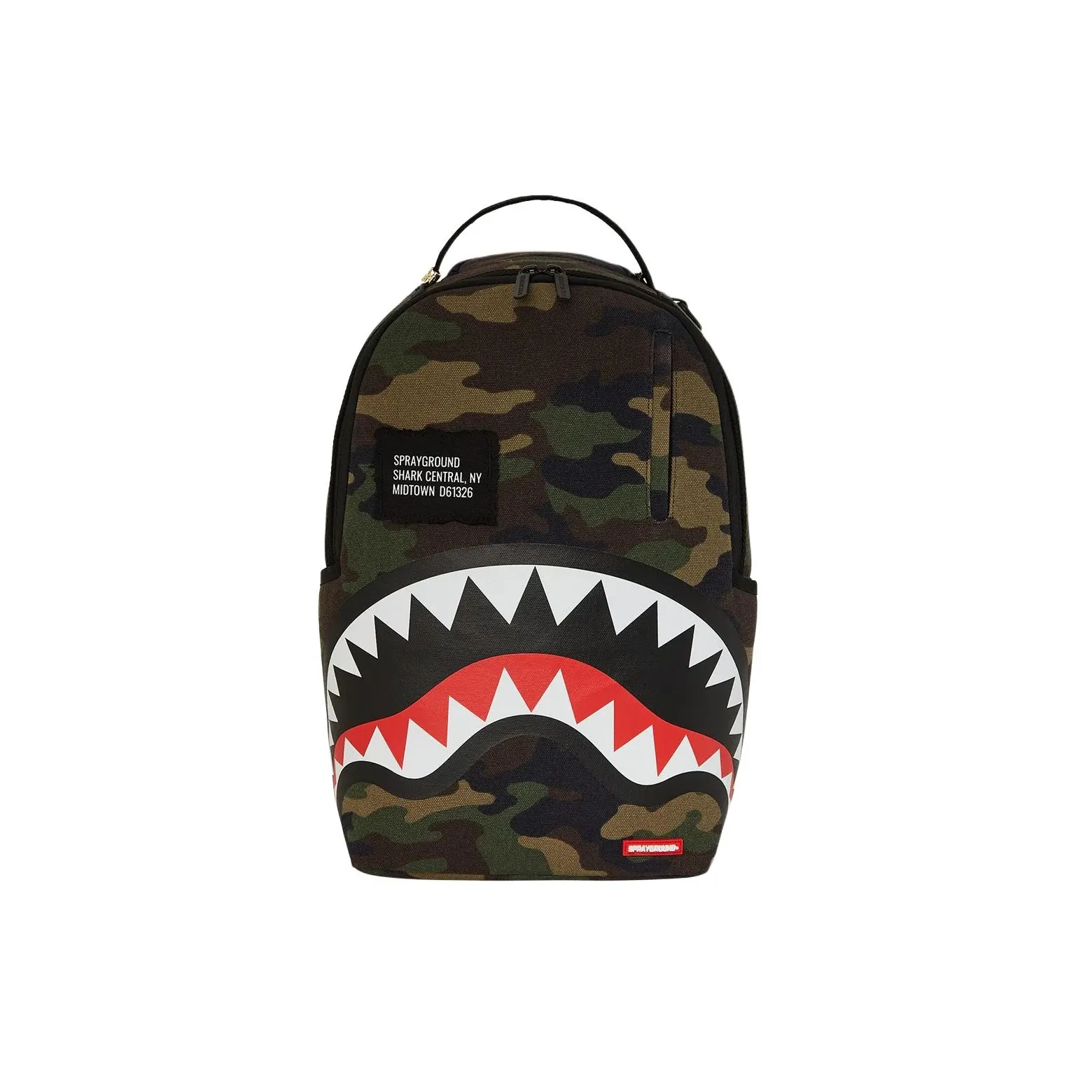 SPRAYGROUND Хлопковый рюкзак стандартного размера (стандартный) унисекс армейский зеленый