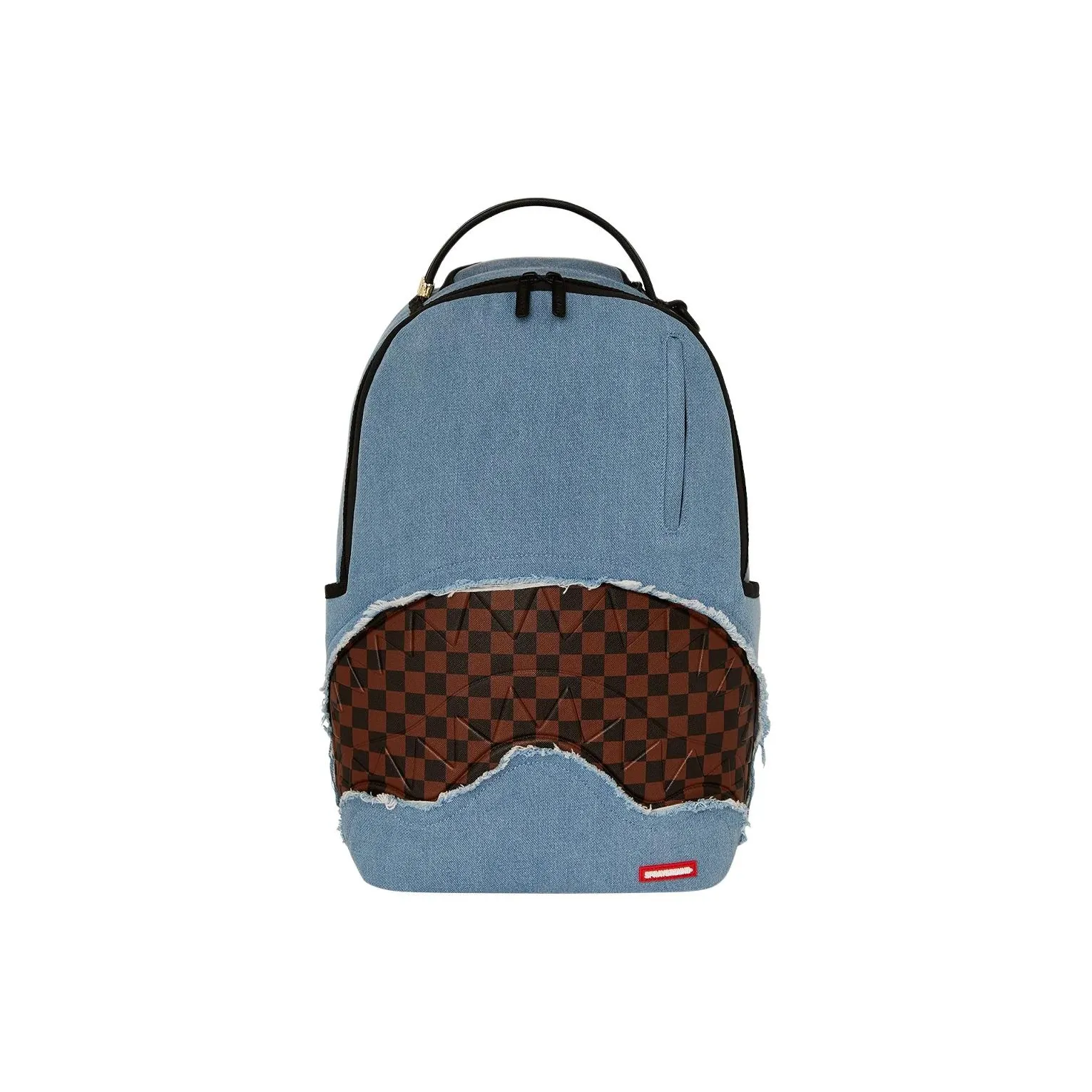 SPRAYGROUND Хлопковый рюкзак унисекс джинсовый синий