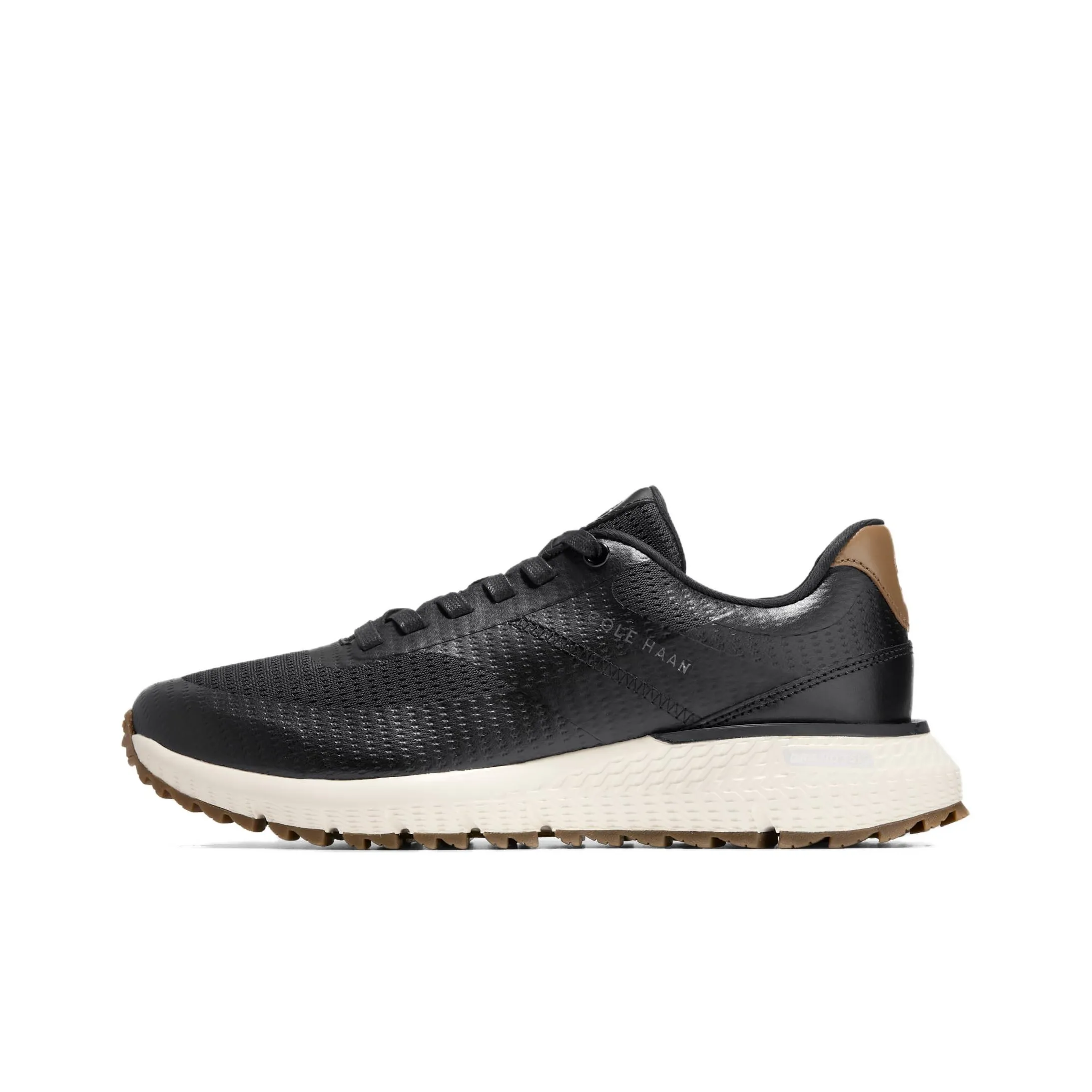 COLE HAAN Износостойкий Легкий и Дышащий Низкий Верх Повседневная Обувь Мужская Черная