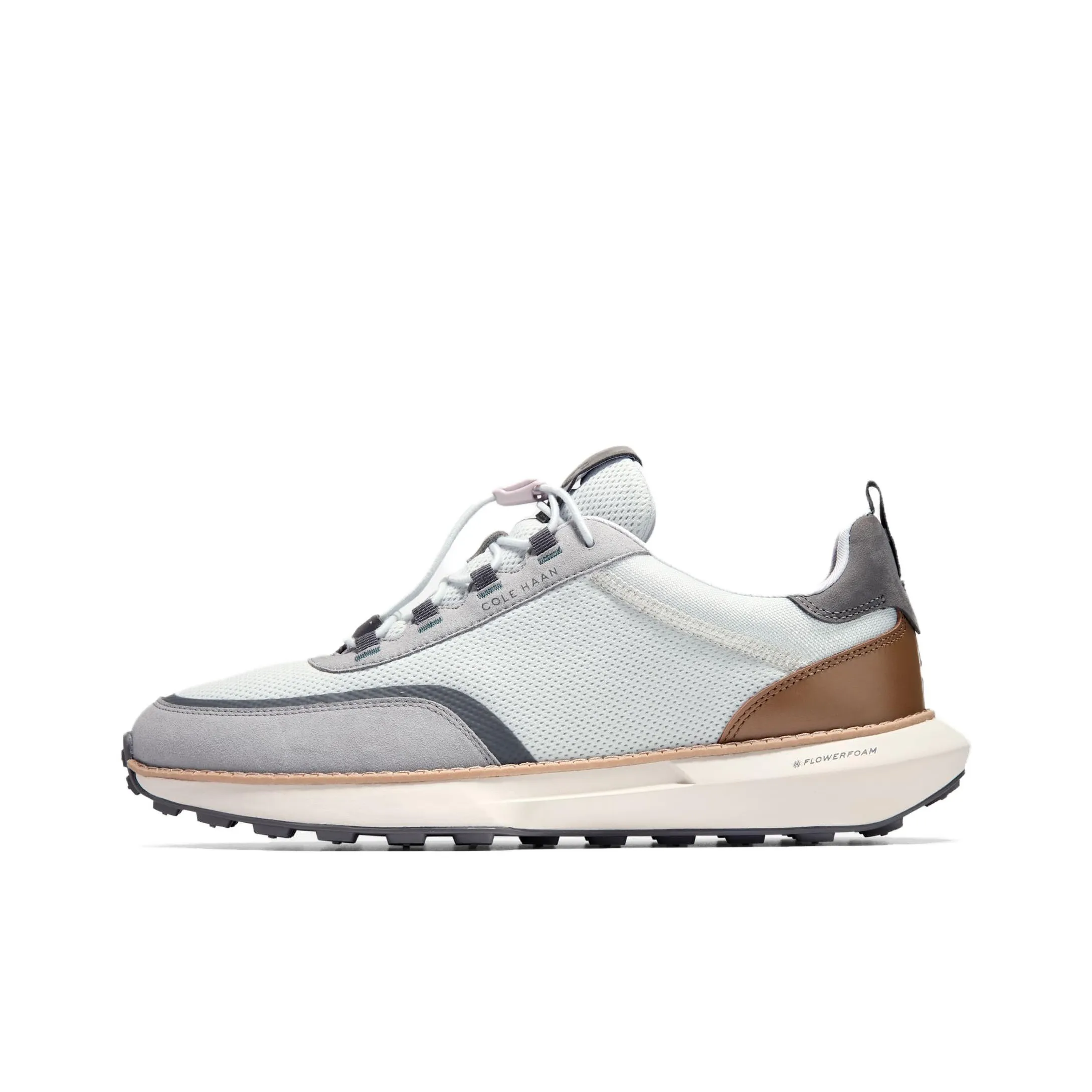 COLE HAAN Износостойкий Легкий и Дышащий Низкий Верх Повседневная Обувь Мужская Серый