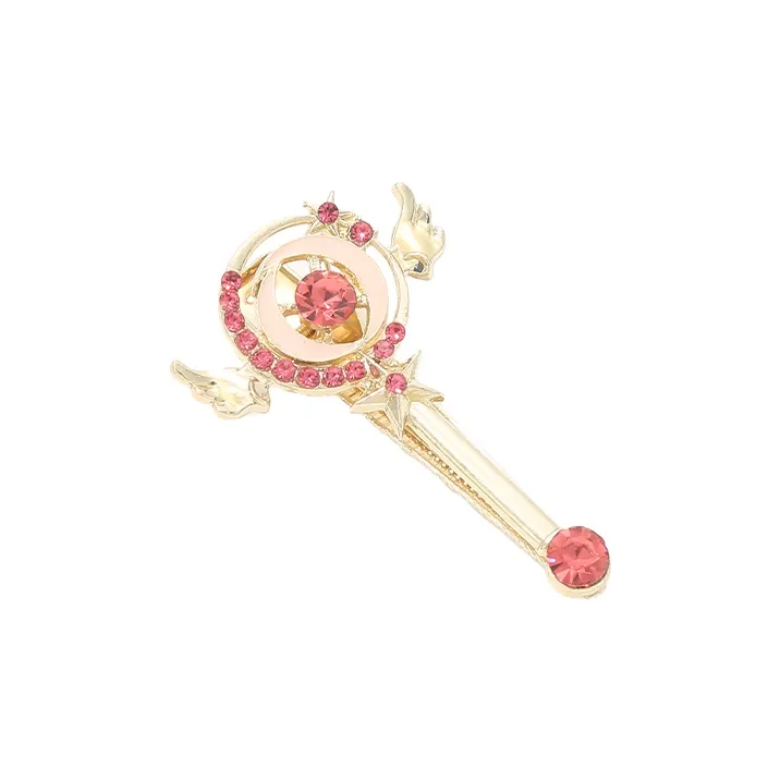 RUHUAMENG Сладкий Ромб Передняя часть Заколка-невидимка Женская