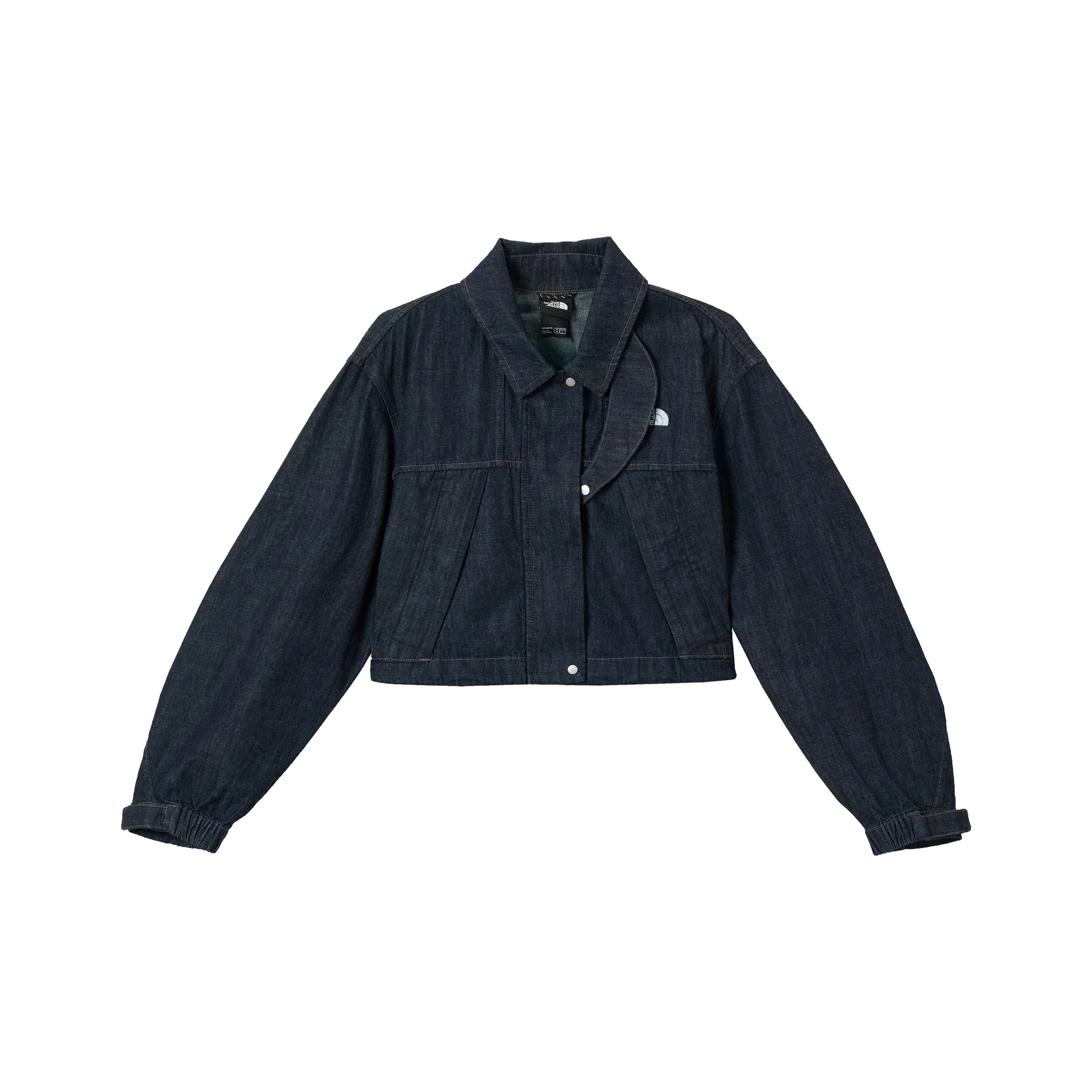 The North Face Джинсовая Куртка Женская Темно-Синяя