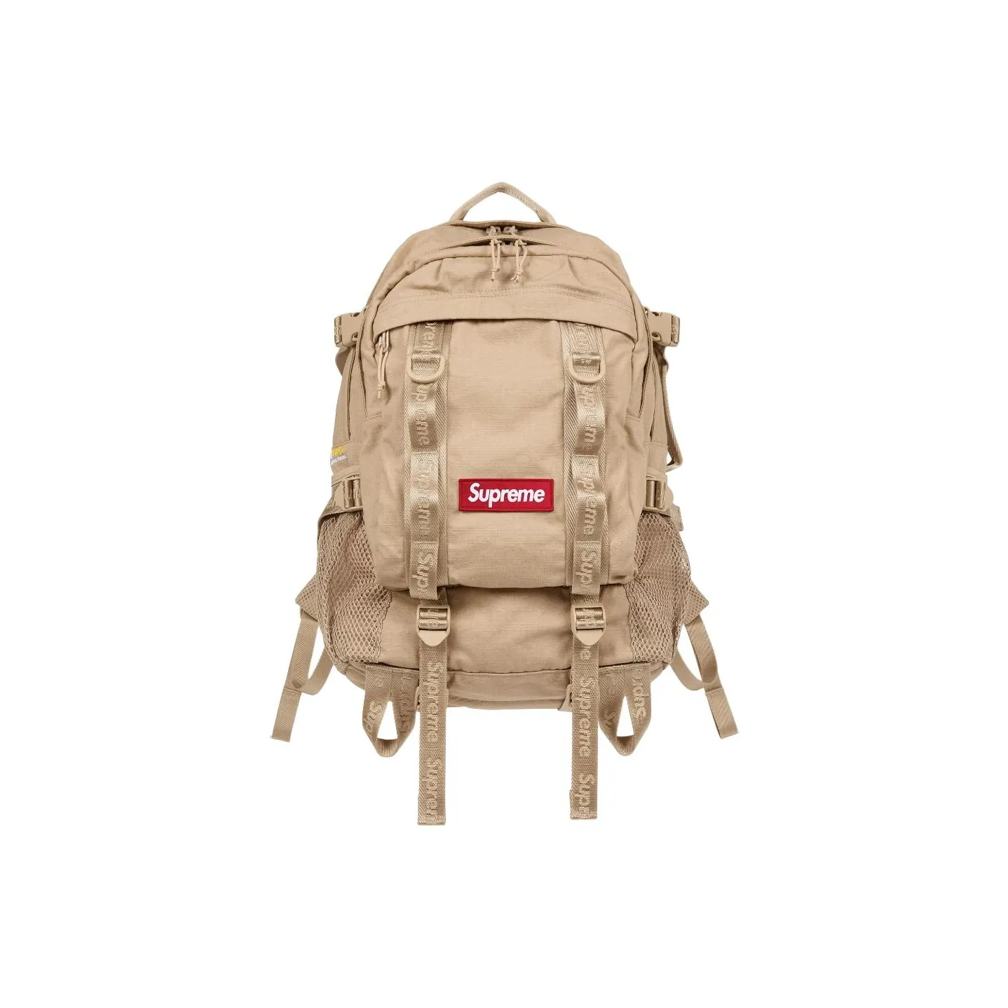 Supreme CORDURA® Хлопковая смесь Резистентная к разрыву ткань Рюкзак Унисекс Умбра