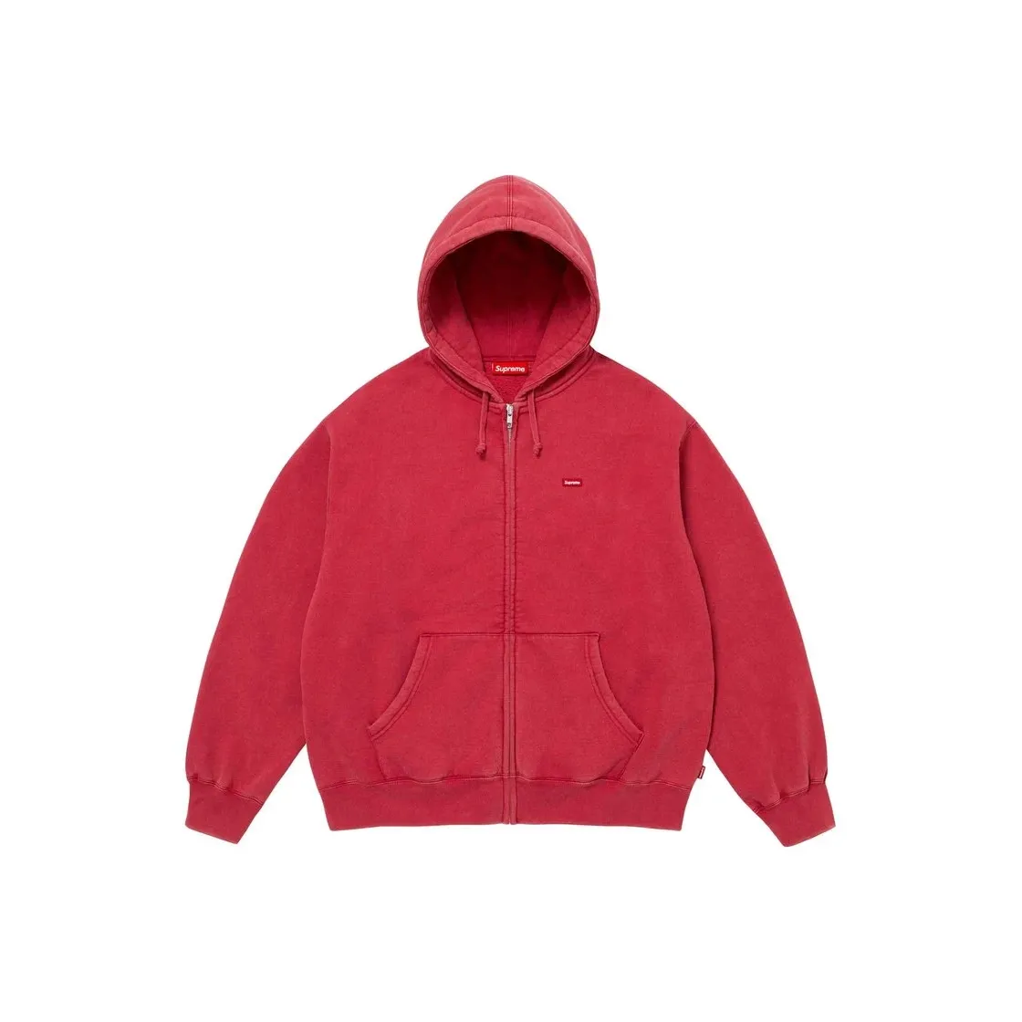 Supreme SS26 Week6 Маленькая коробка ZIP UP Худи Свитшот Унисекс