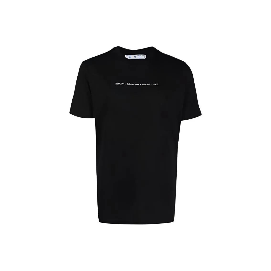OFF-WHITE FW21 Футболка с коротким рукавом и стрелками, однотонный, мужской