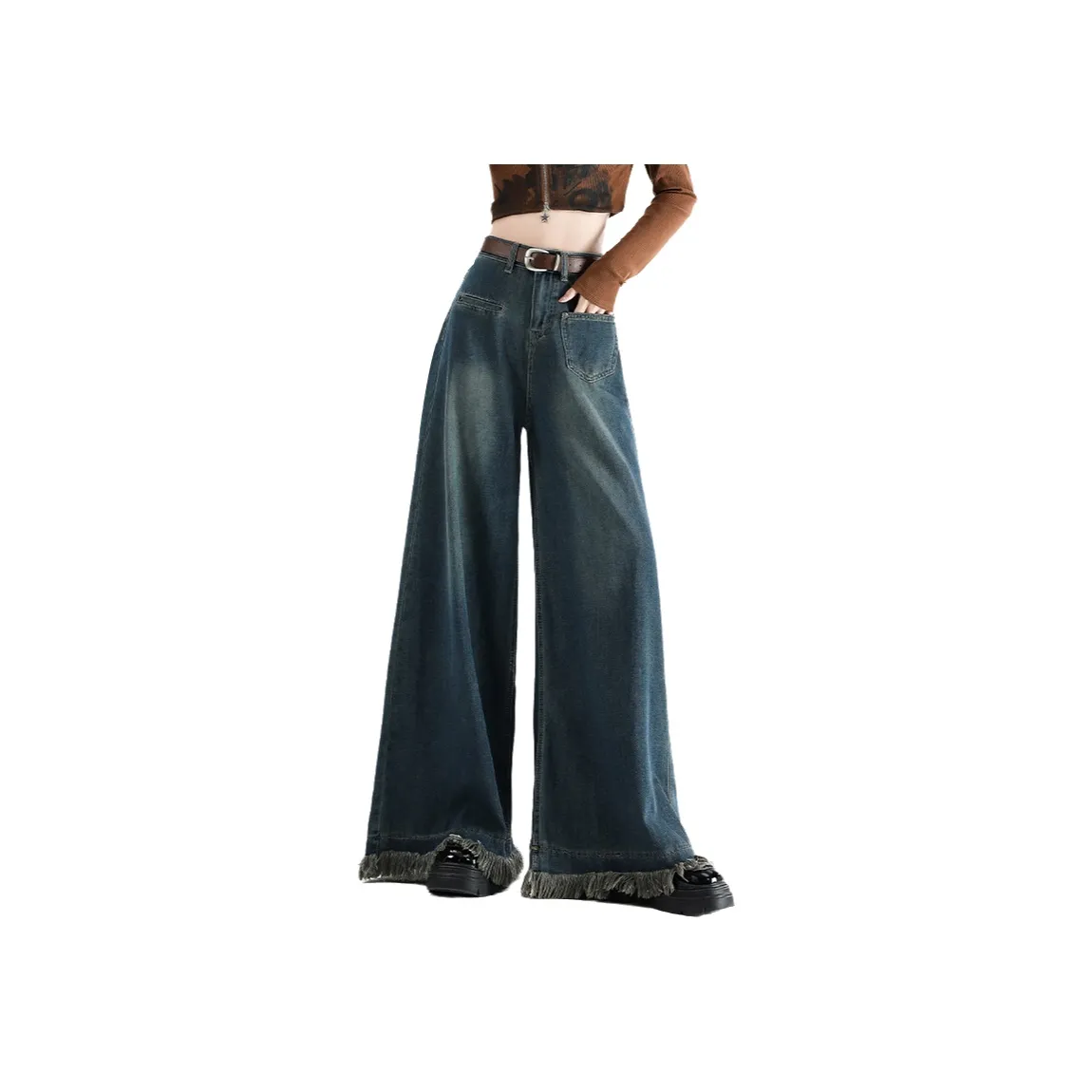 UNION REMOVE Jeans Women's Dark Blue