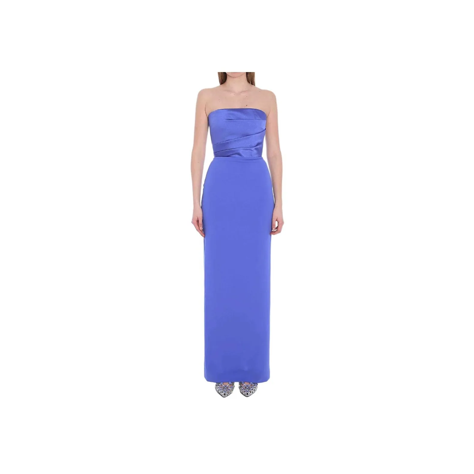SOLACE LONDON Sleeveless Dress Women's Blue