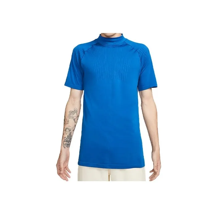 Nike x MMW T-Shirt Men's Crown Blue Crow Blue