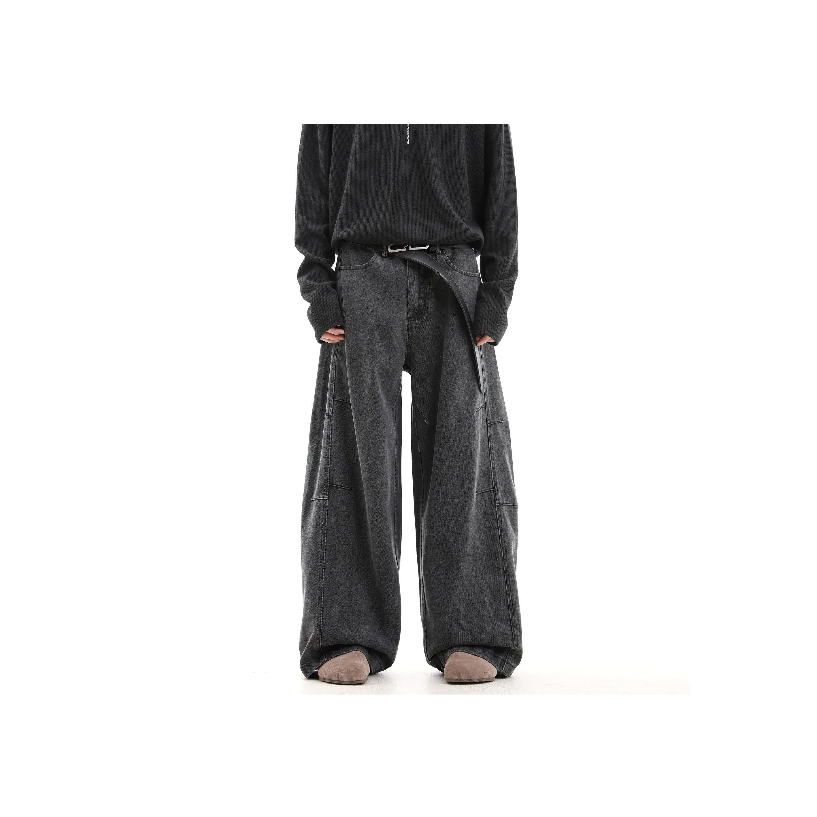 CUWU Jeans Unisex Black