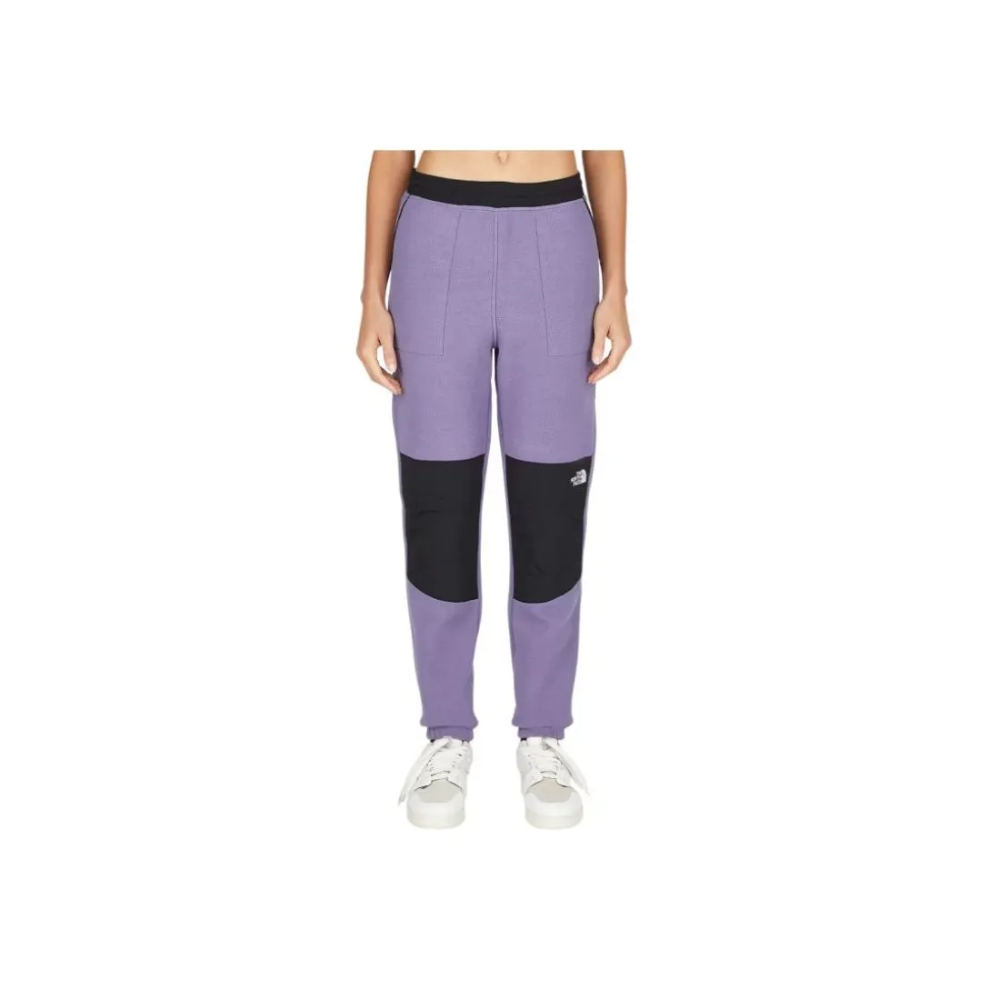 The North Face Вязаные спортивные брюки женские фиолетовые