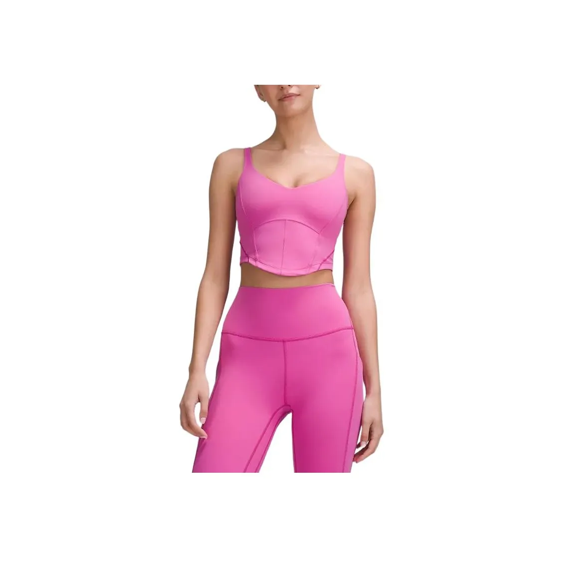 Lululemon Align™ CORSET Майка Светлая Поддержка A B Чашка Спортивные Жилеты Женские