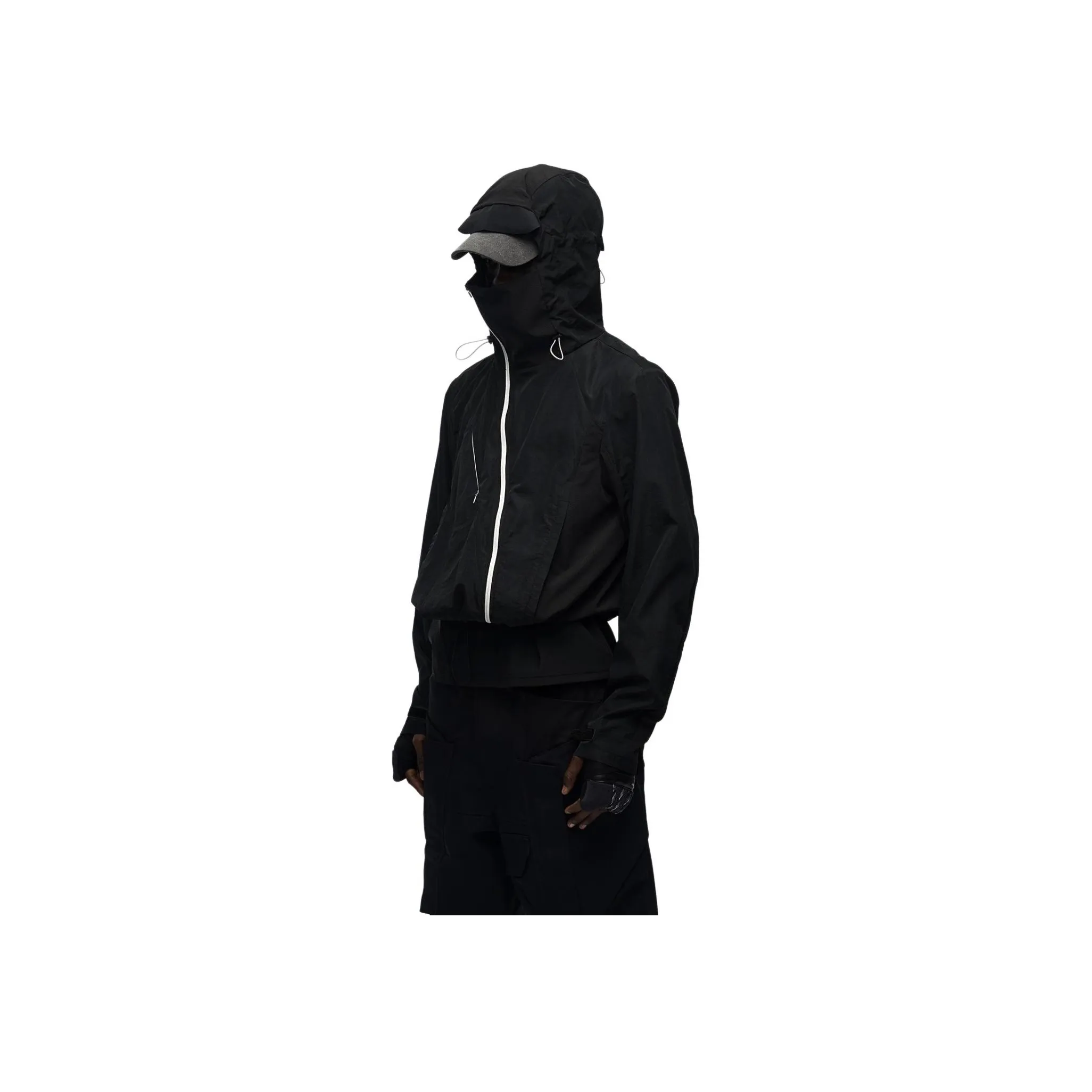 PWUE Черный Унисекс Тренч