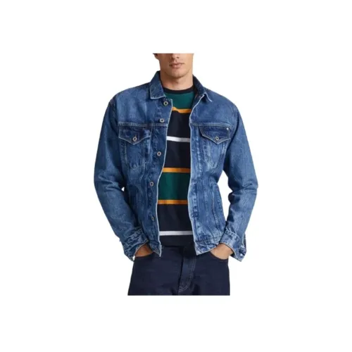 Pepe Jeans Blue Мужские джинсовые куртки