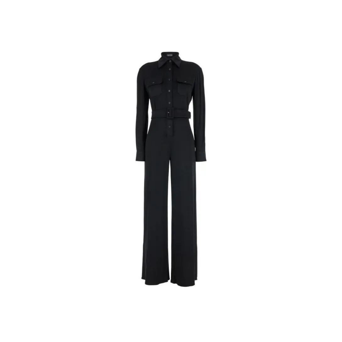 TOM FORD Stretched Satin Jumpsuit