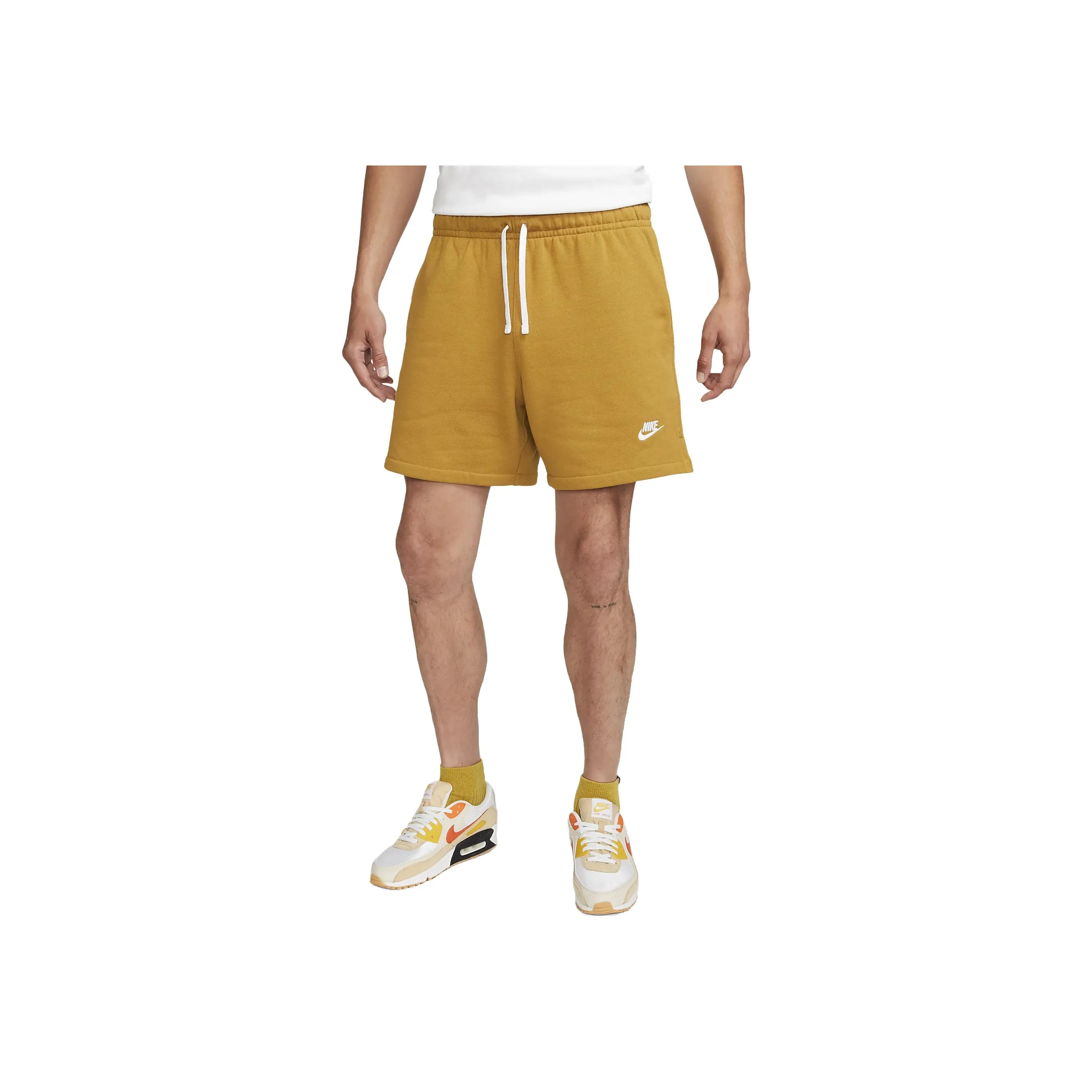 Nike Earth Желтые Мужские Спортивные Шорты