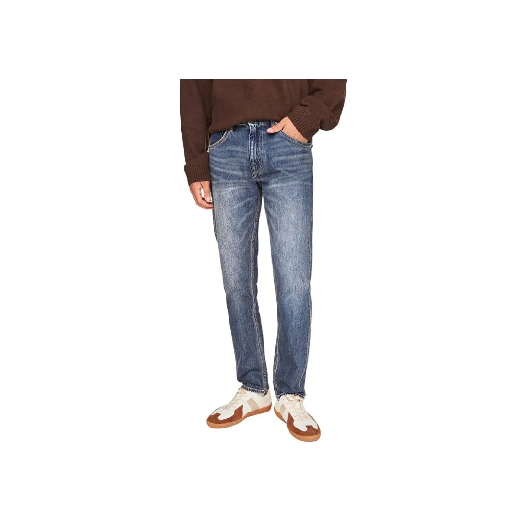 Lee SS24 Jeans Men's Medium Dark Blue