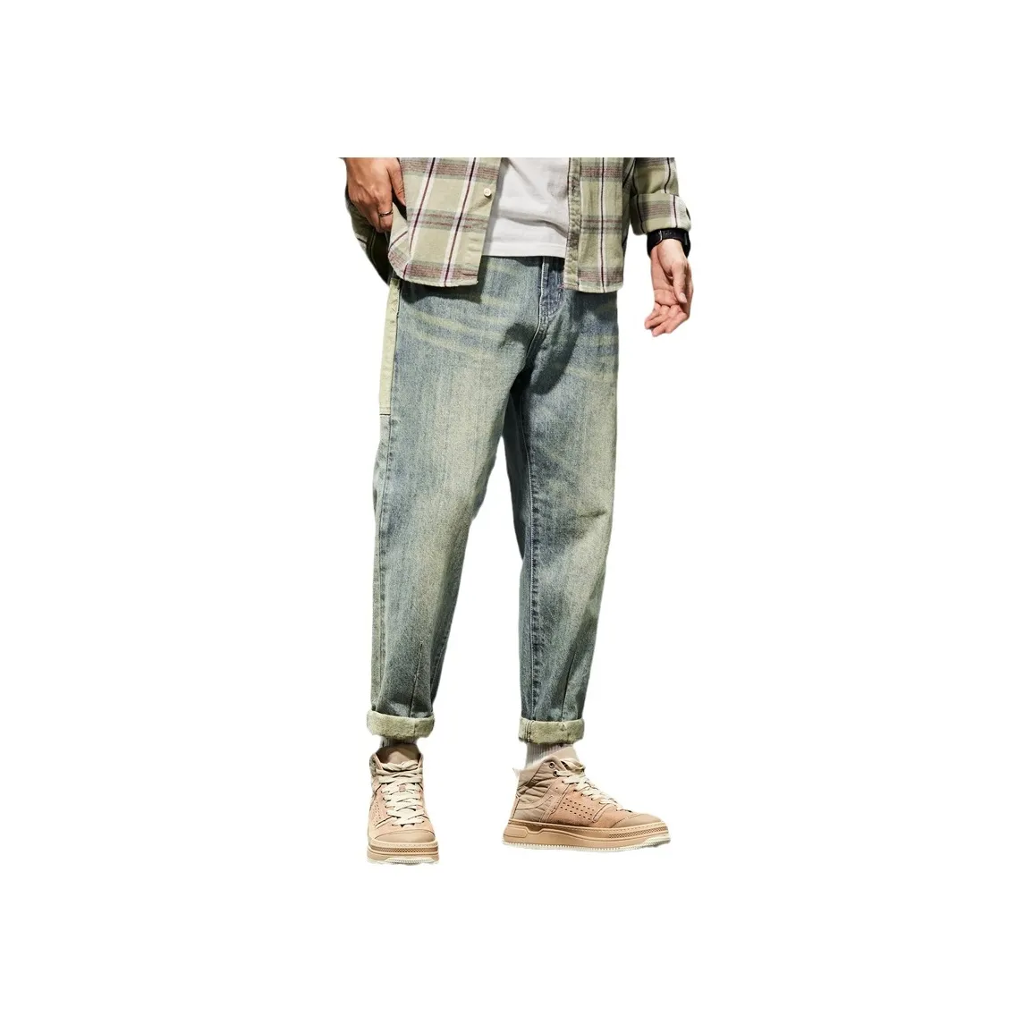 33TH Jeans Unisex Teal