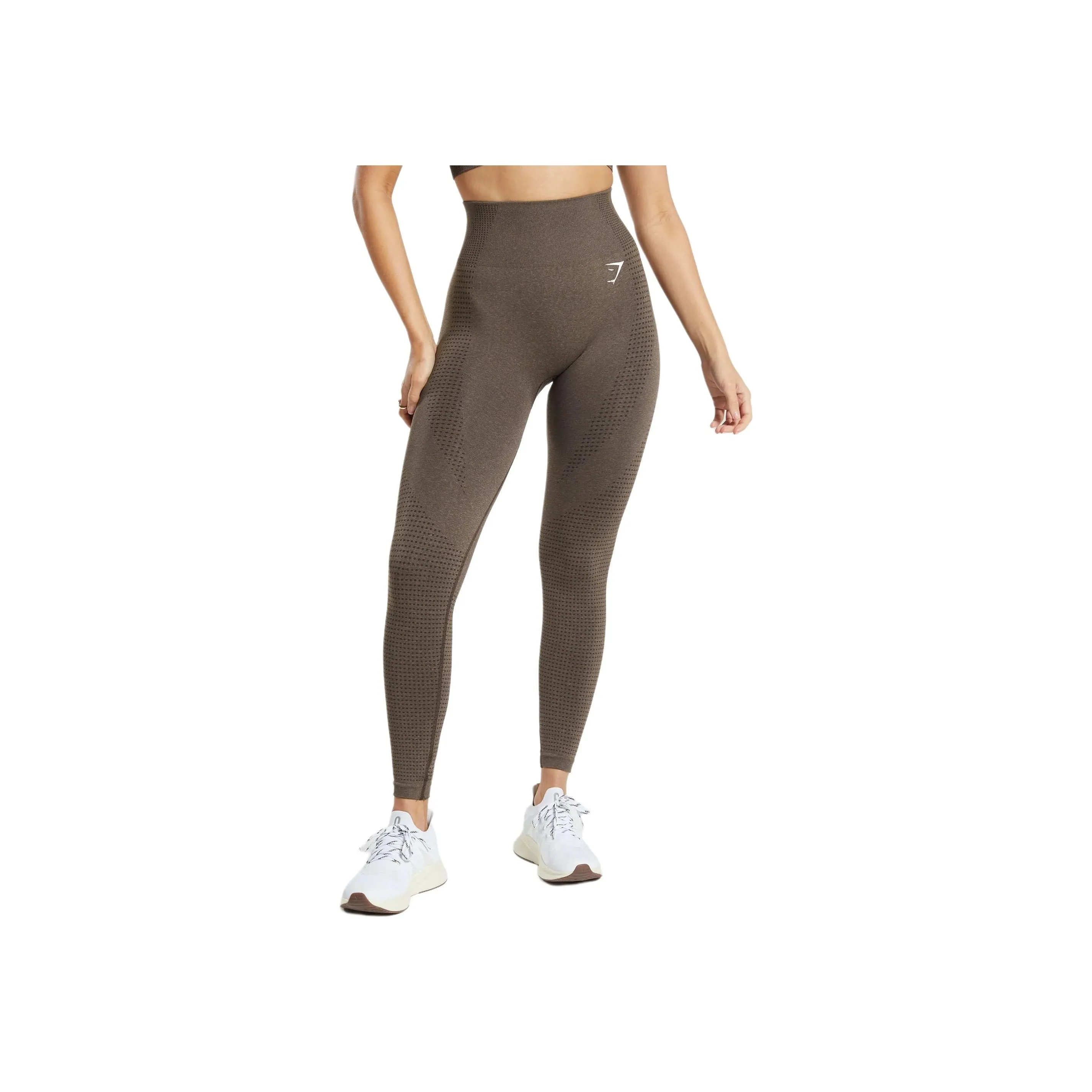 GYMSHARK Sports Pants Legging Women's Taupe