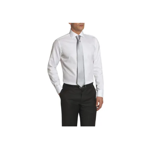 Brioni Белые Мужские Рубашки