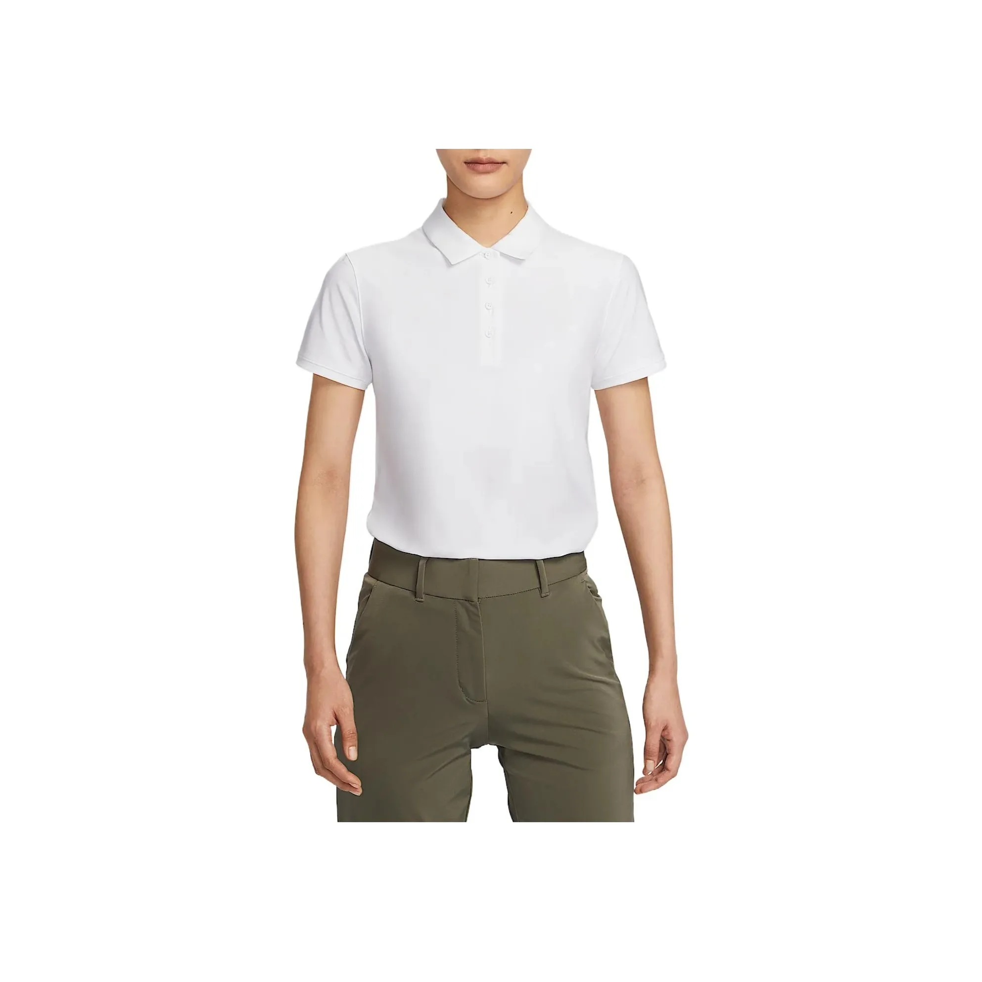 Nike Dri Fit Golf Clothing Women's White