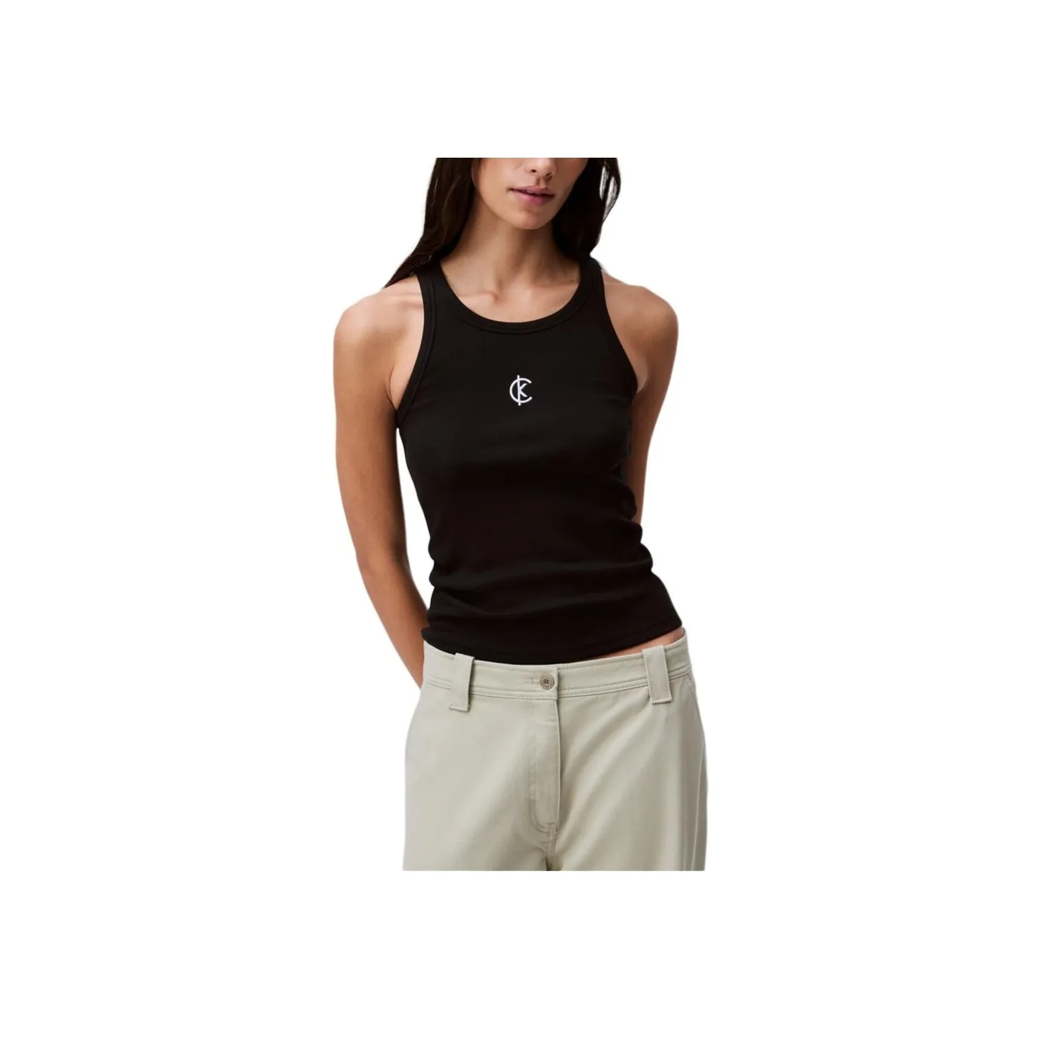 CALVIN KLEIN Tank Top Women's Black