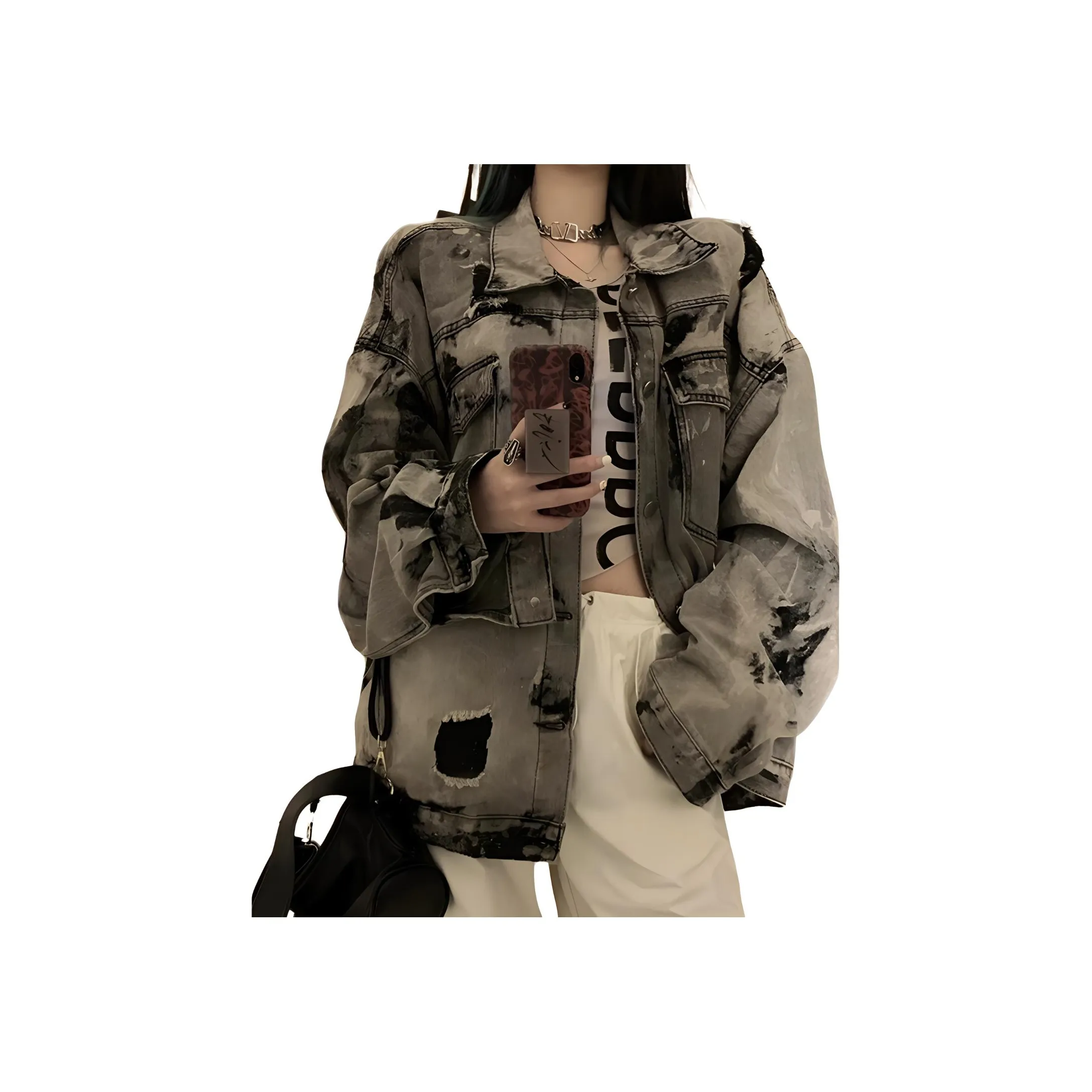 YEARNED Куртки и Пальто Унисекс Черный Серый