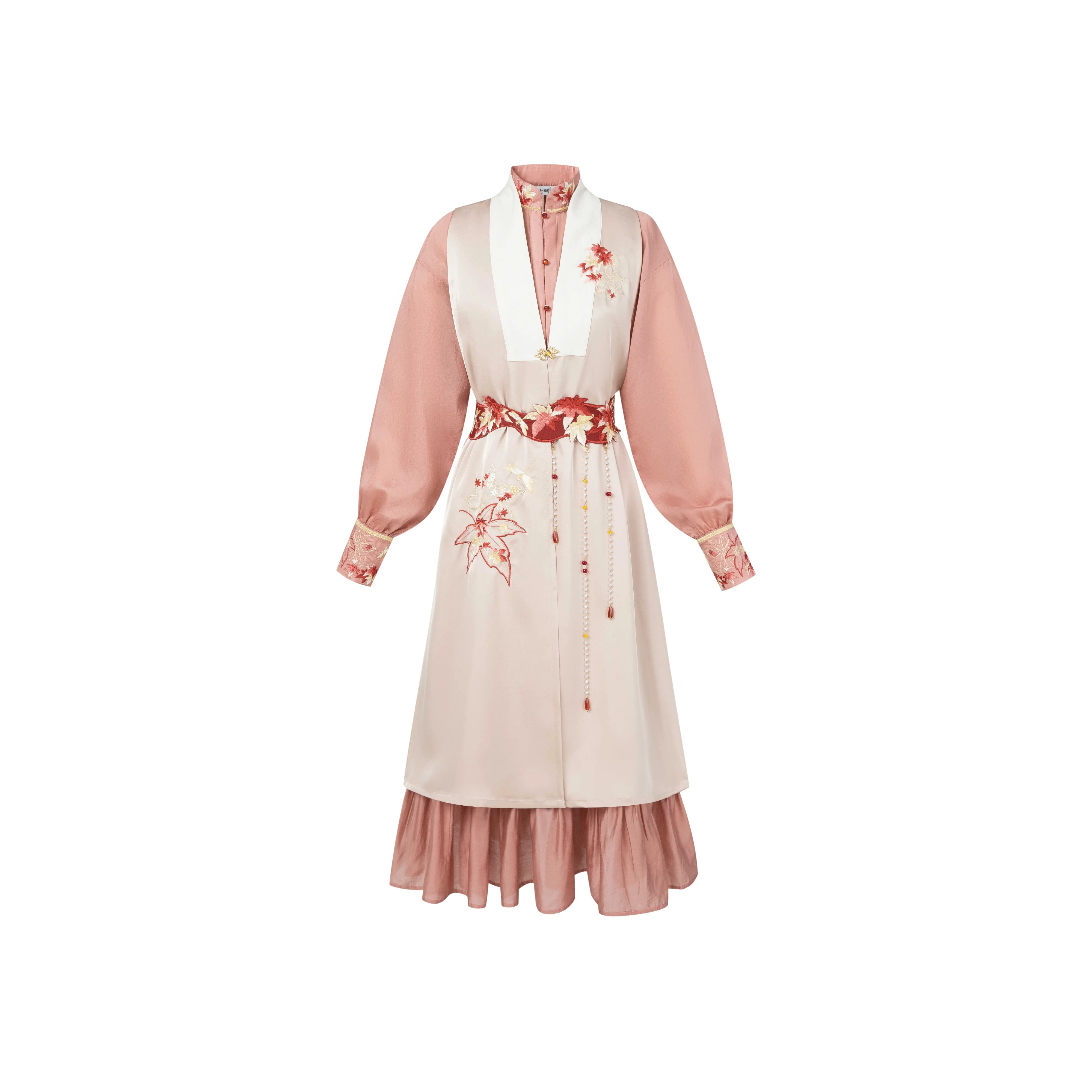 Cloud Hidden Moon Embroidery Ханьфу Женские