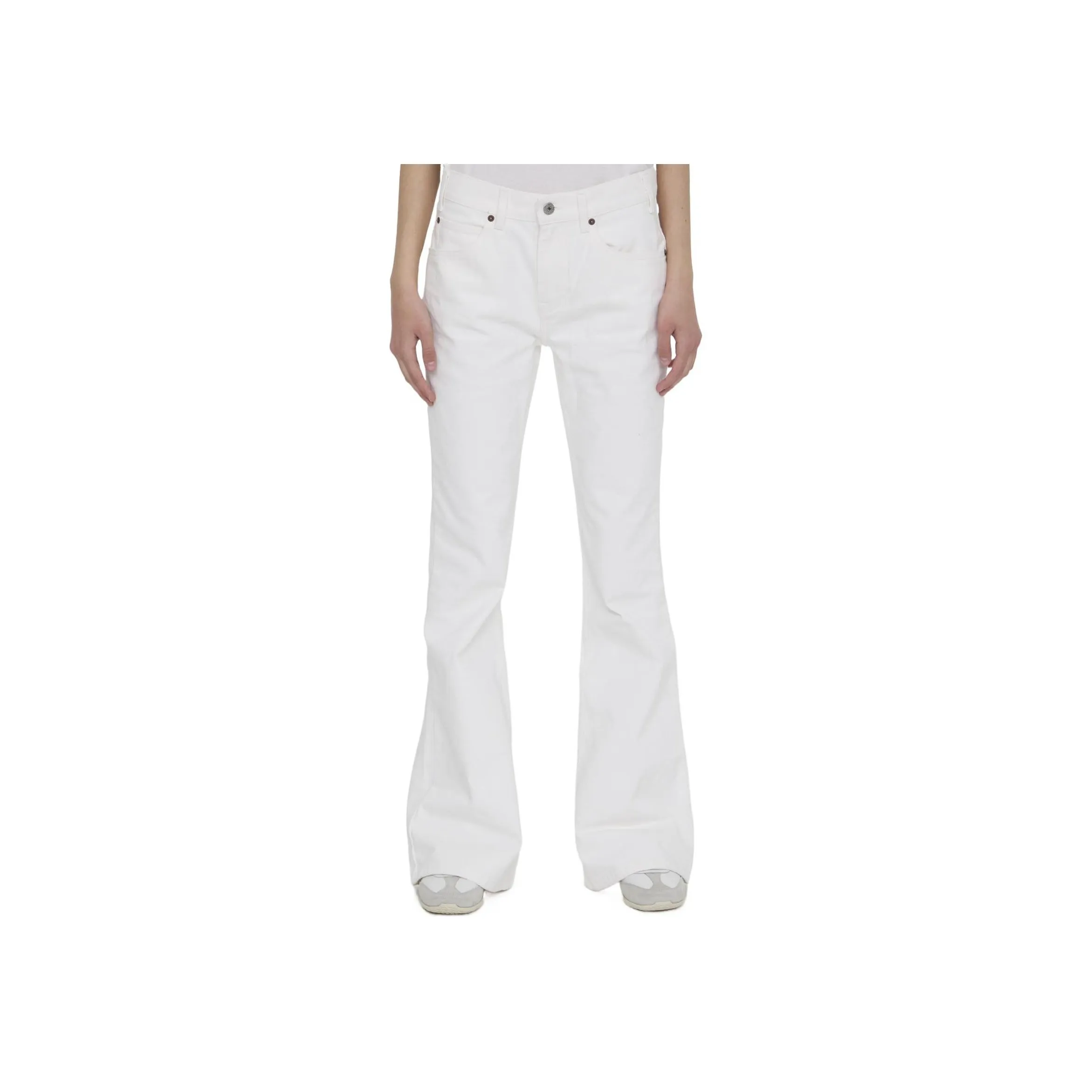 CELINE Marco Button Detailed Flared Jeans