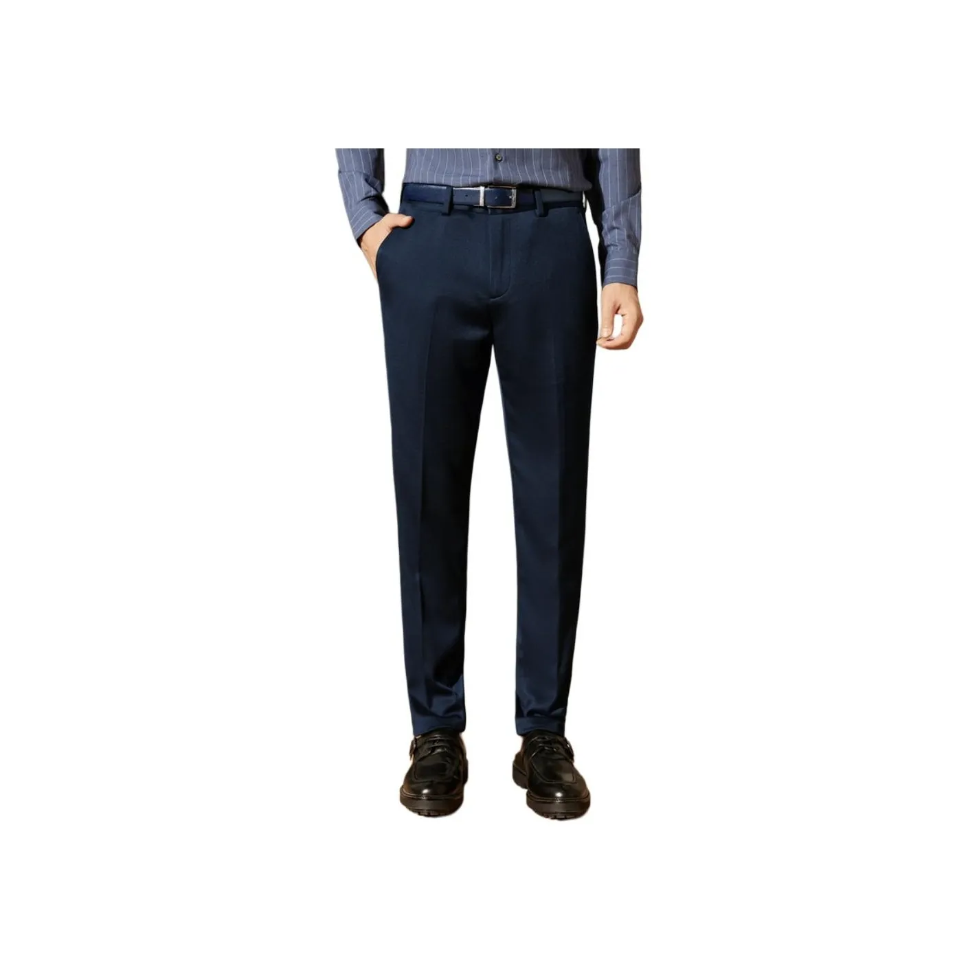 Yiwen Suit Trouser Men's Navy Blue