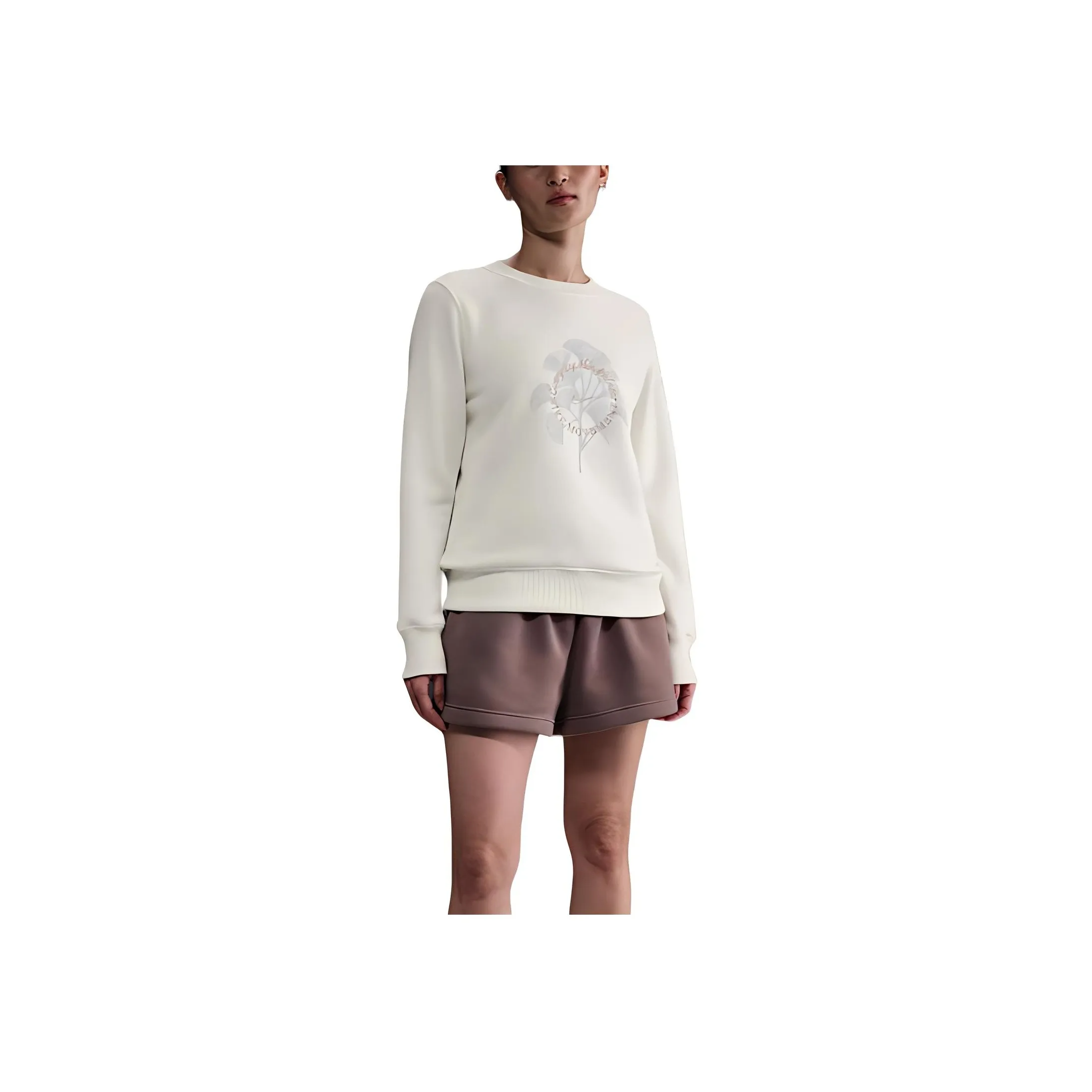 Nike Clothing Sweatshirts Women's Beige