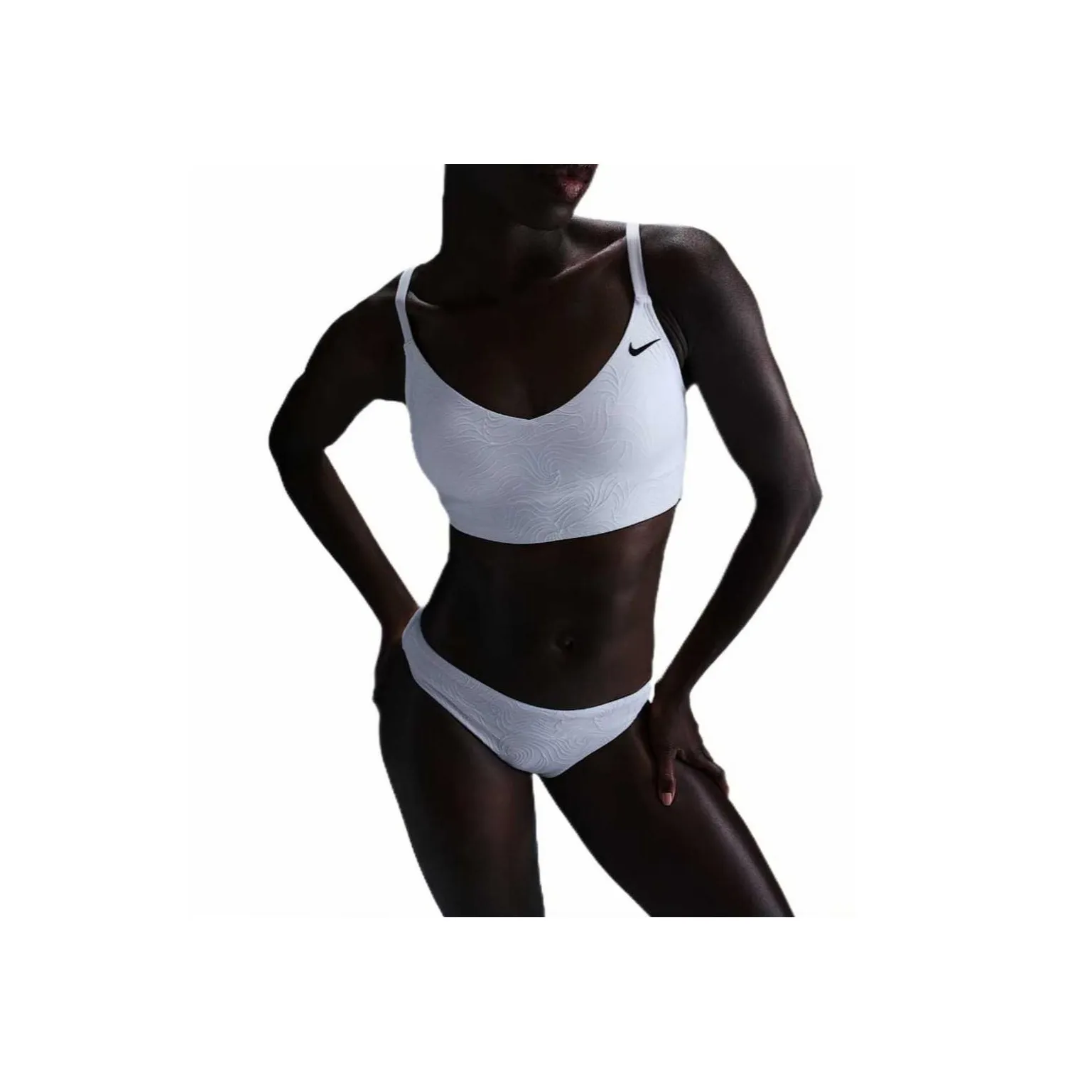 Nike Swim Water Texture Women's V Neck Midkini