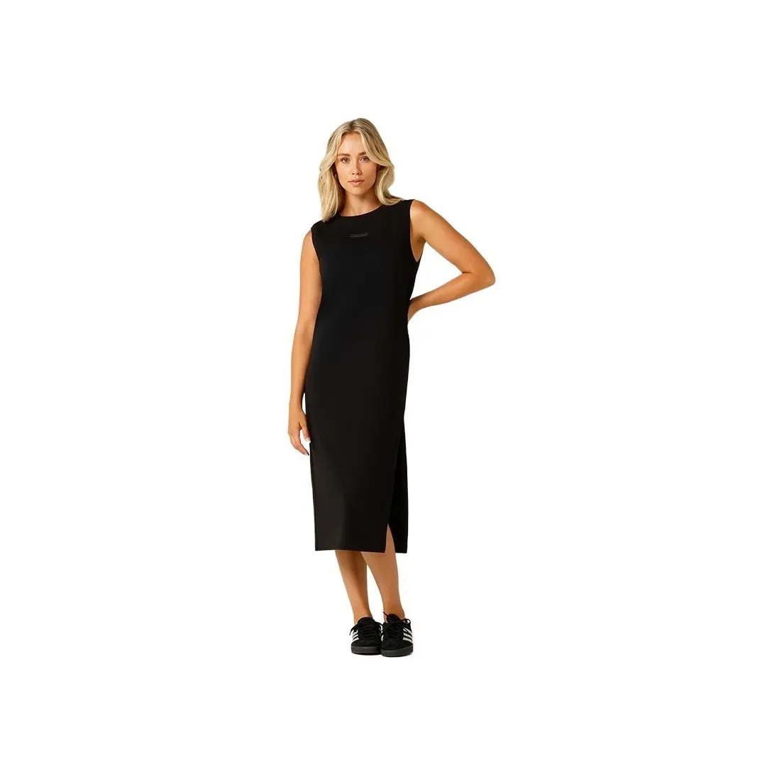 LORNA JANE Sleeveless Dress Women's Classic Black