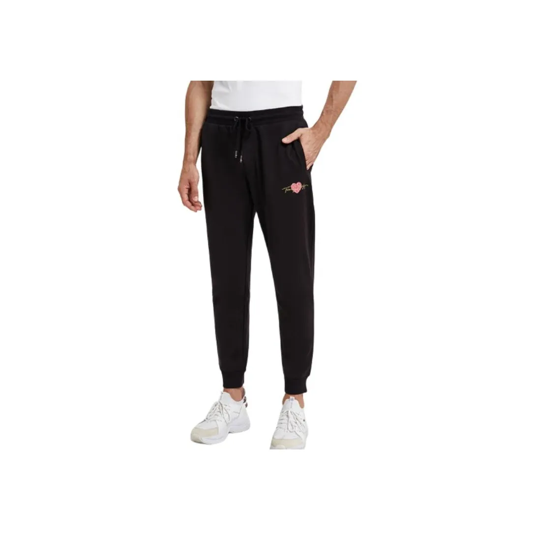 Tommy Hilfiger Knitted Sweatpants Men's Black