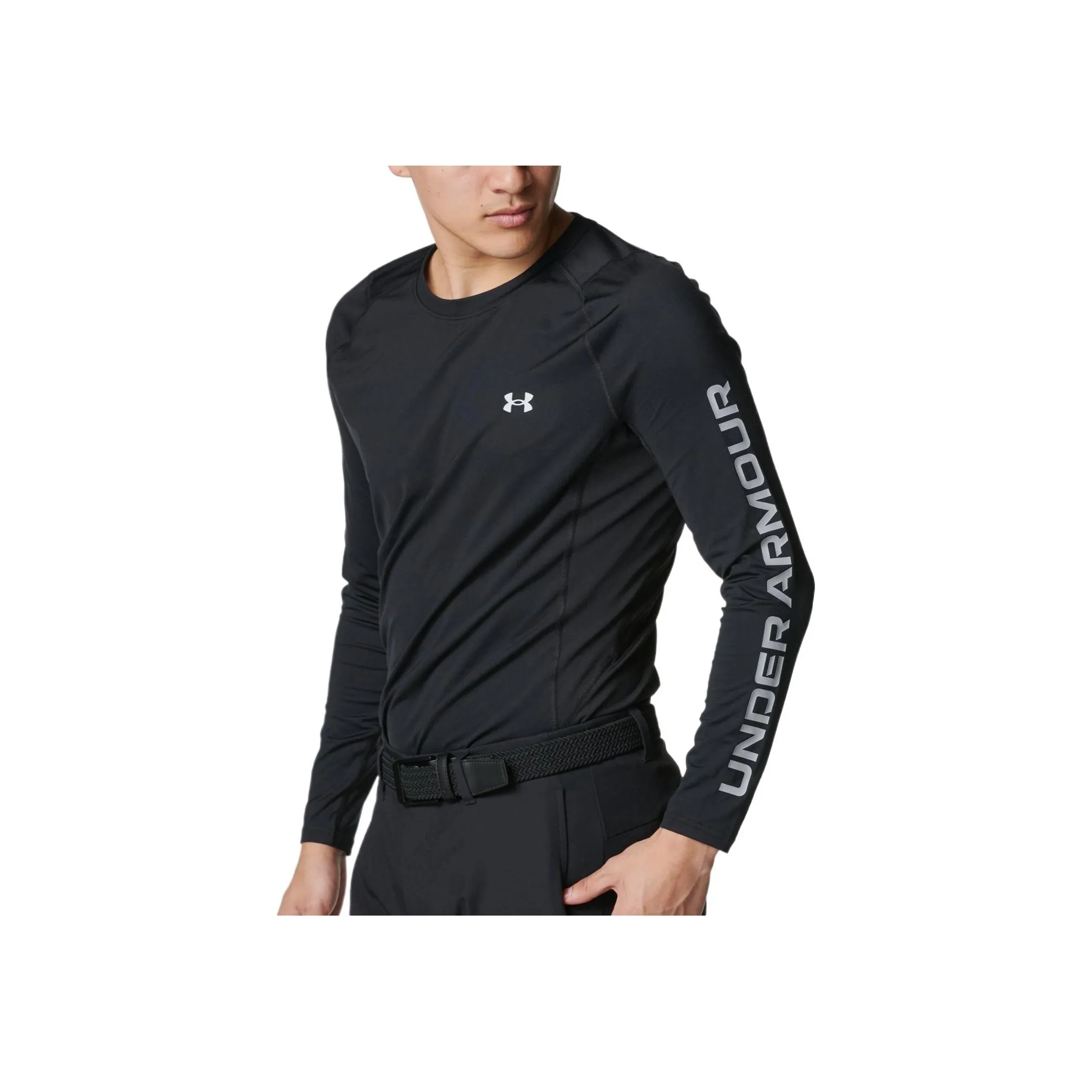 Under Armour HeatGear Golf Clothing Men's Black 001