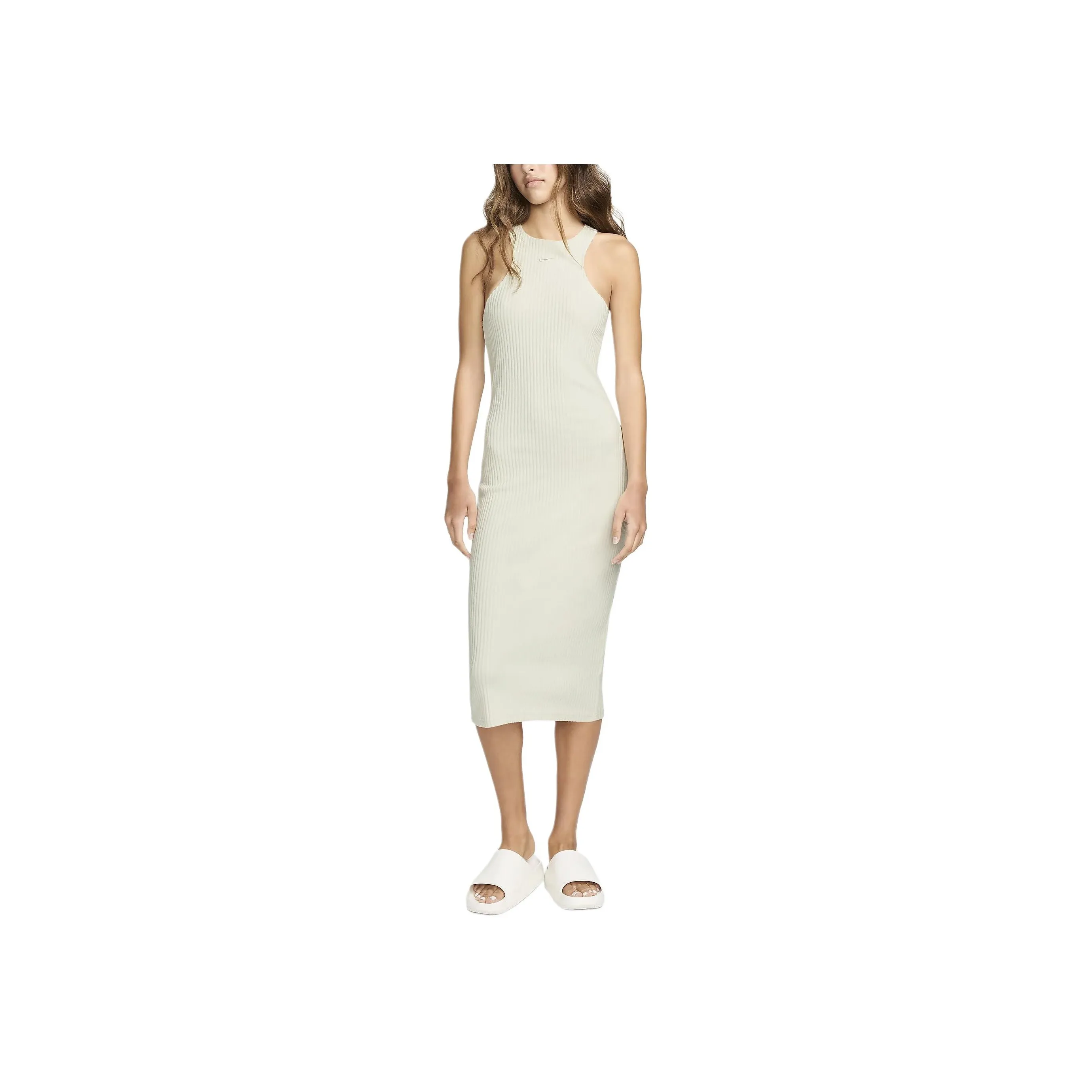 Nike Sportswear Chill Rib Women's Slim Sleeveless Midi Dress