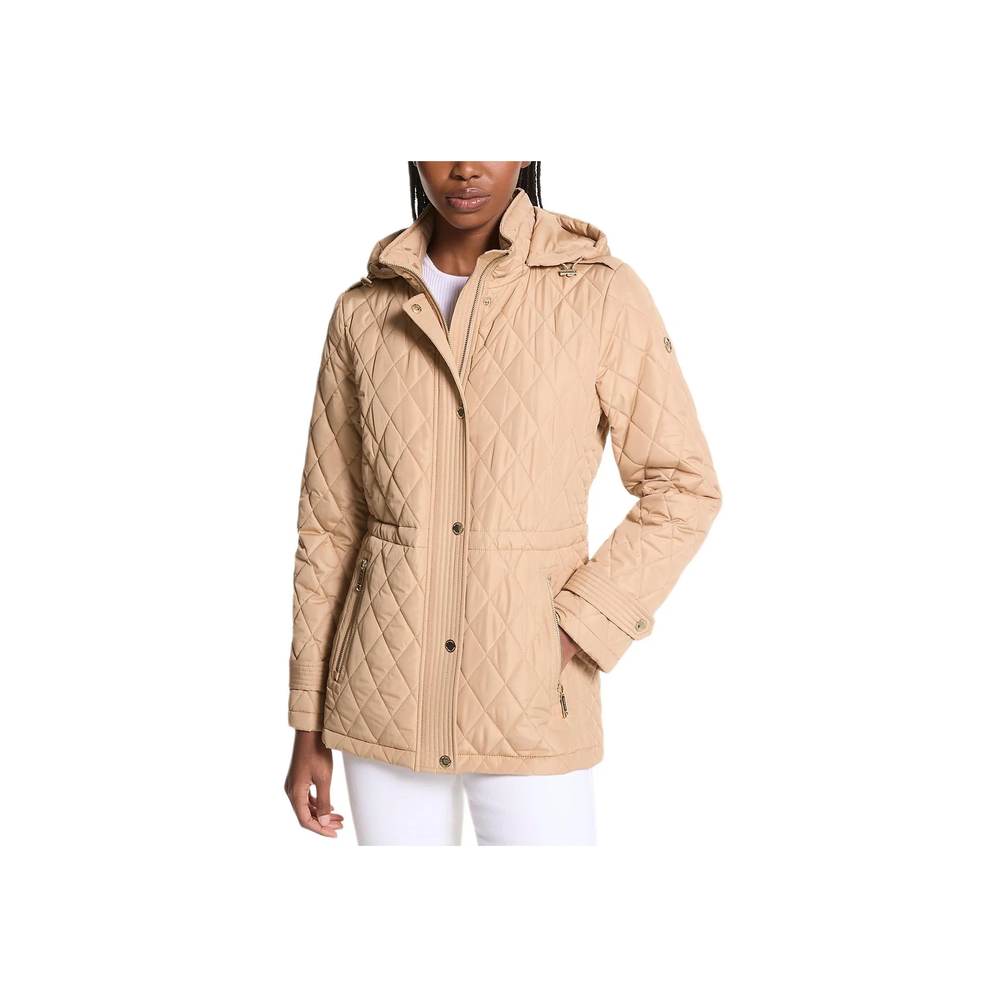 MICHAEL KORS Пуховая куртка облегающего кроя женская