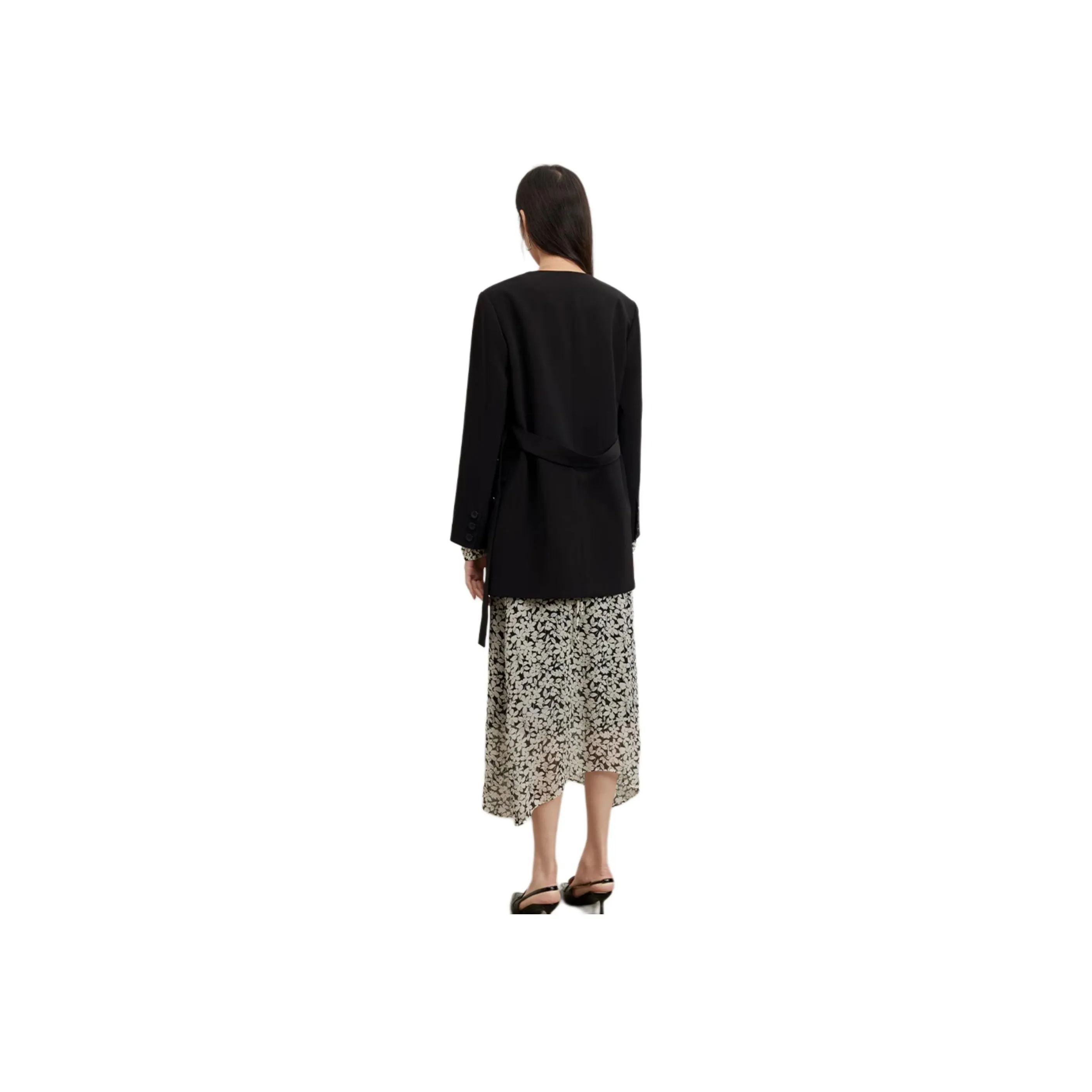 TKY SHOP Business Suit Women's Black