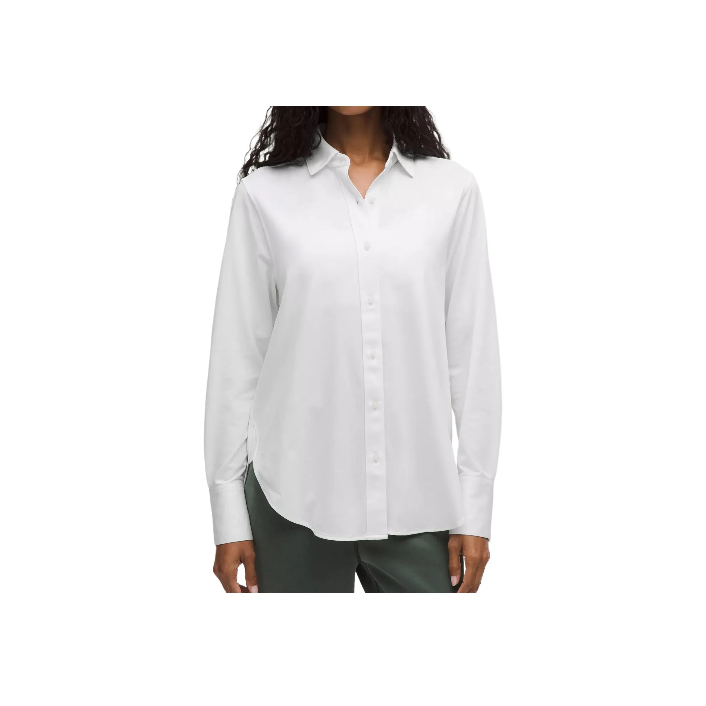 lululemon Relaxed Fit Overshirt Рубашка Женская