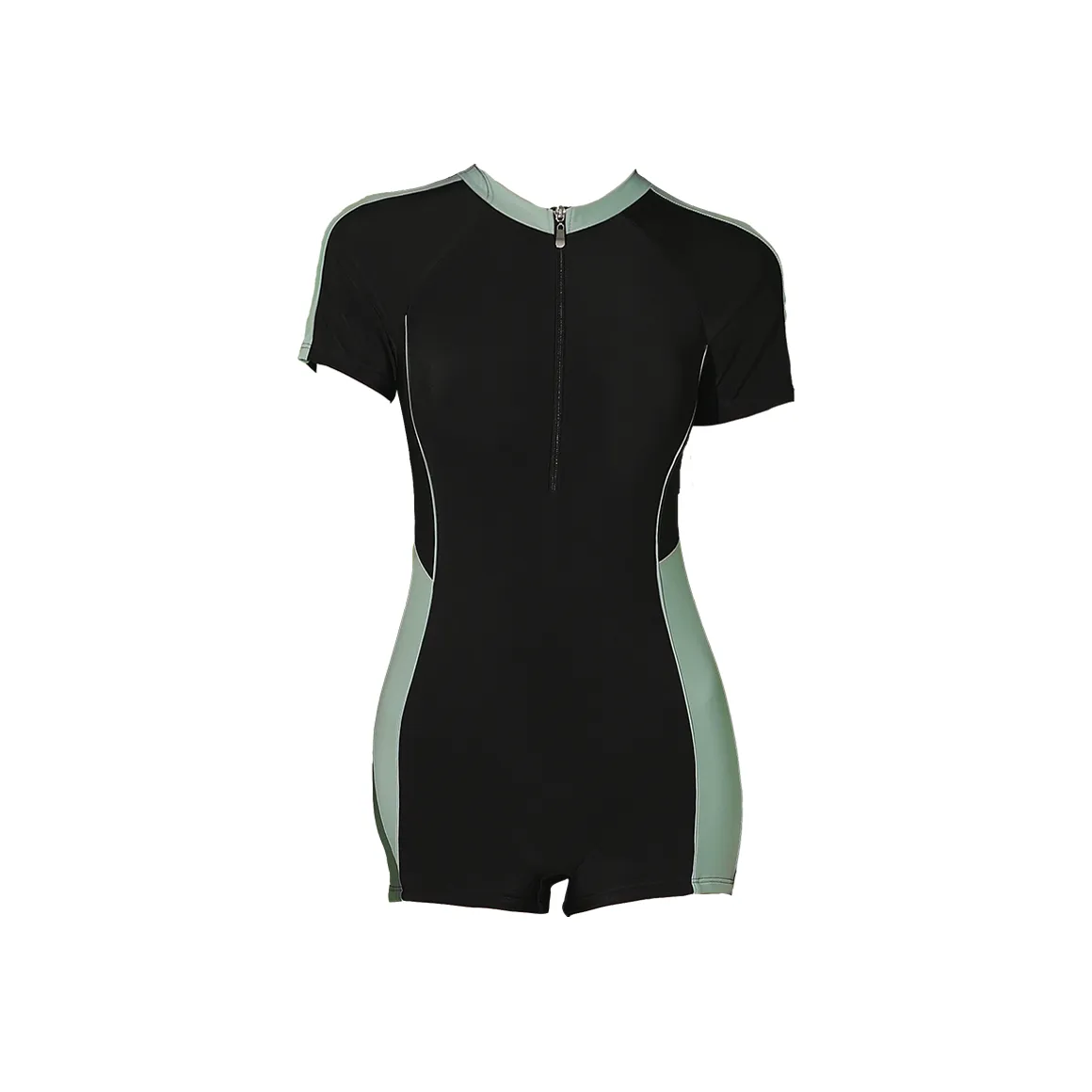 Hao Zhilang Светло-зеленый Женские Ван-Пис Купальники